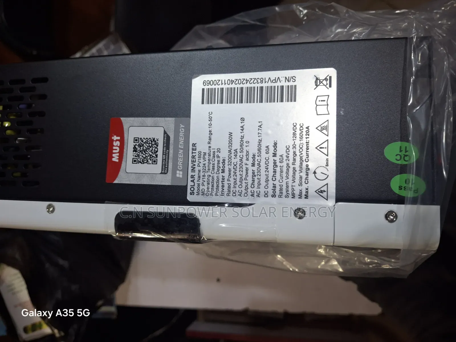 3kva/24v Must Hybrid Inverter