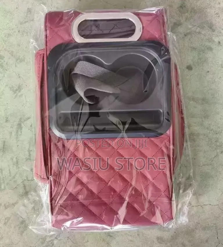 Multi-Functional Car Armrest Organizer and Cushion