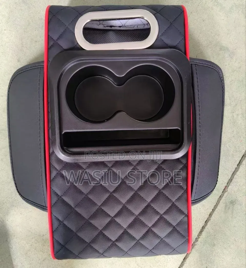 Multi-Functional Car Armrest Organizer and Cushion
