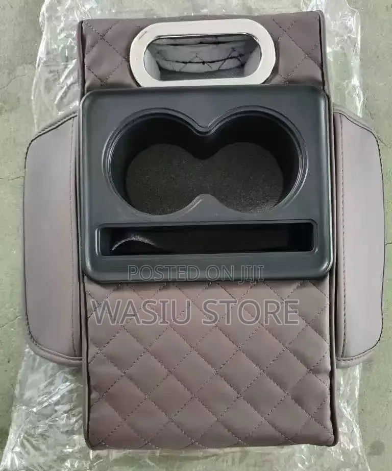 Multi-Functional Car Armrest Organizer and Cushion
