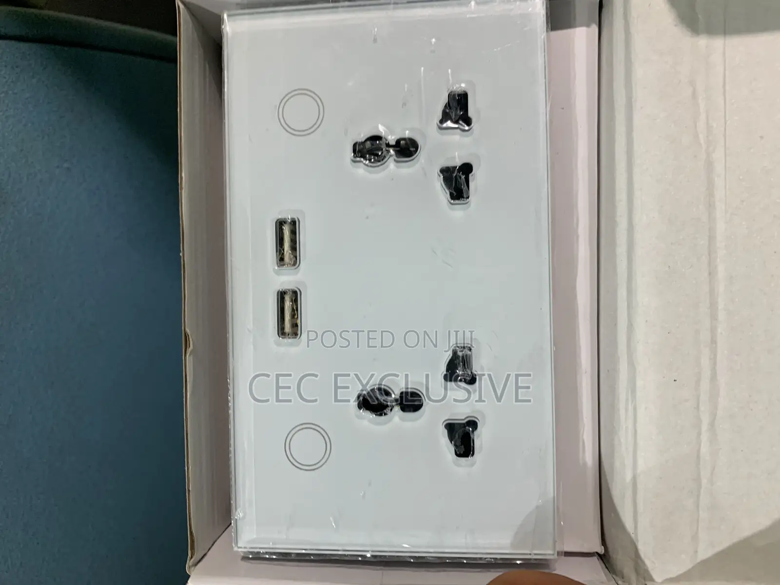 13amps Double Wifi Socket