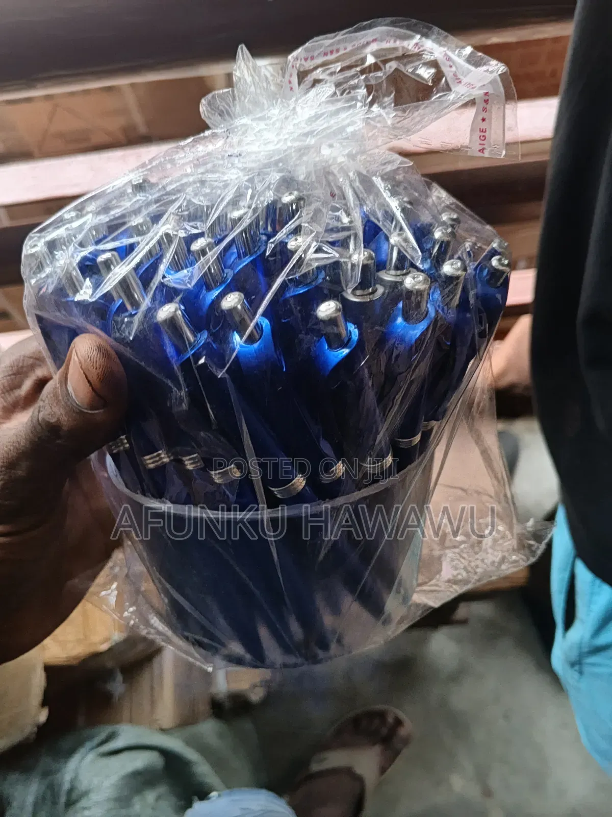 50pcs Blue Writing Pen
