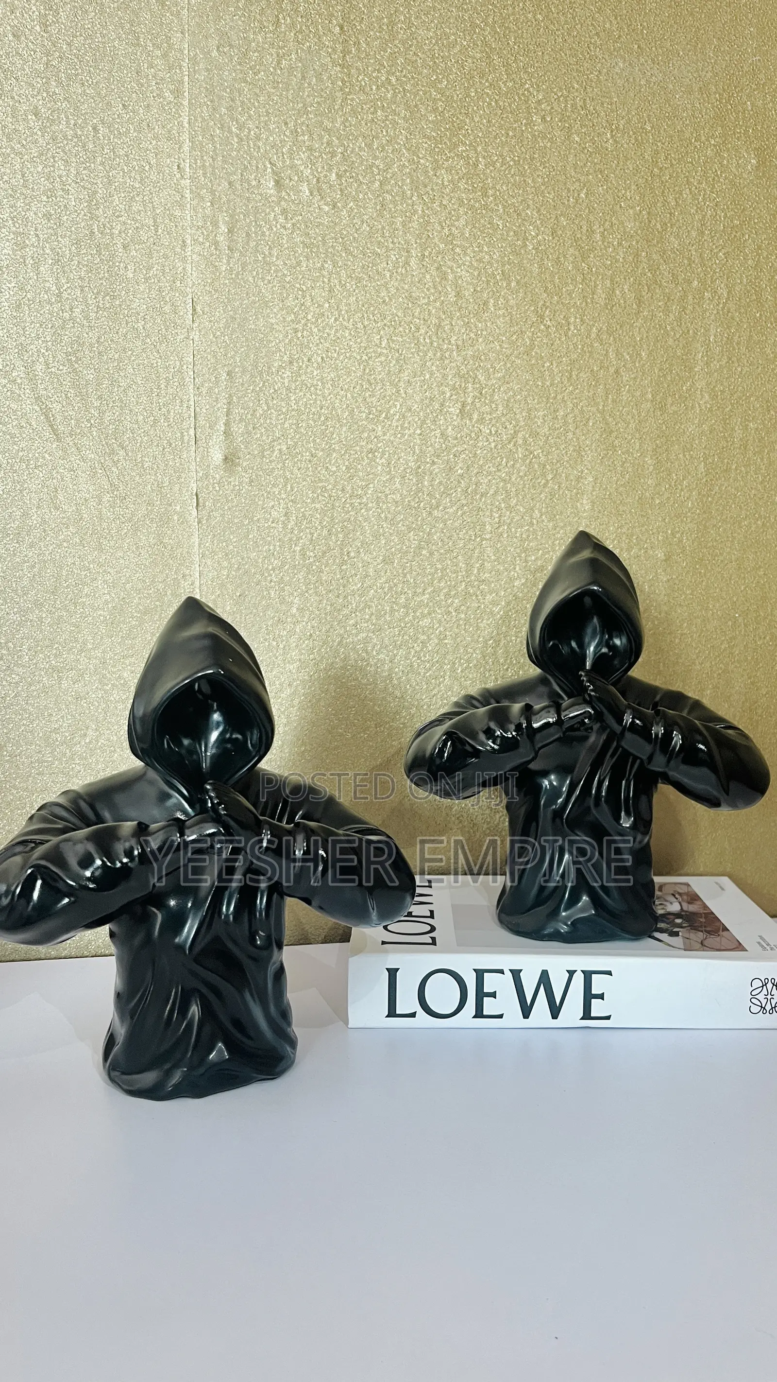 Hoodie Man Figurine Decor