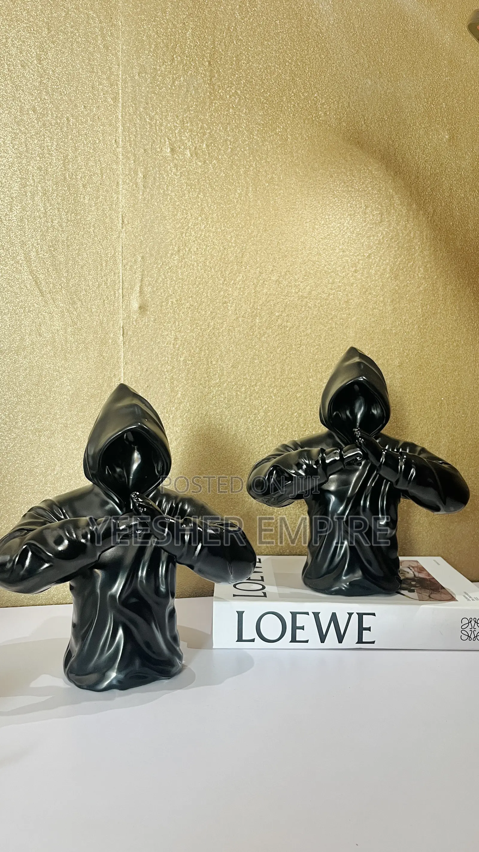 Hoodie Man Figurine Decor