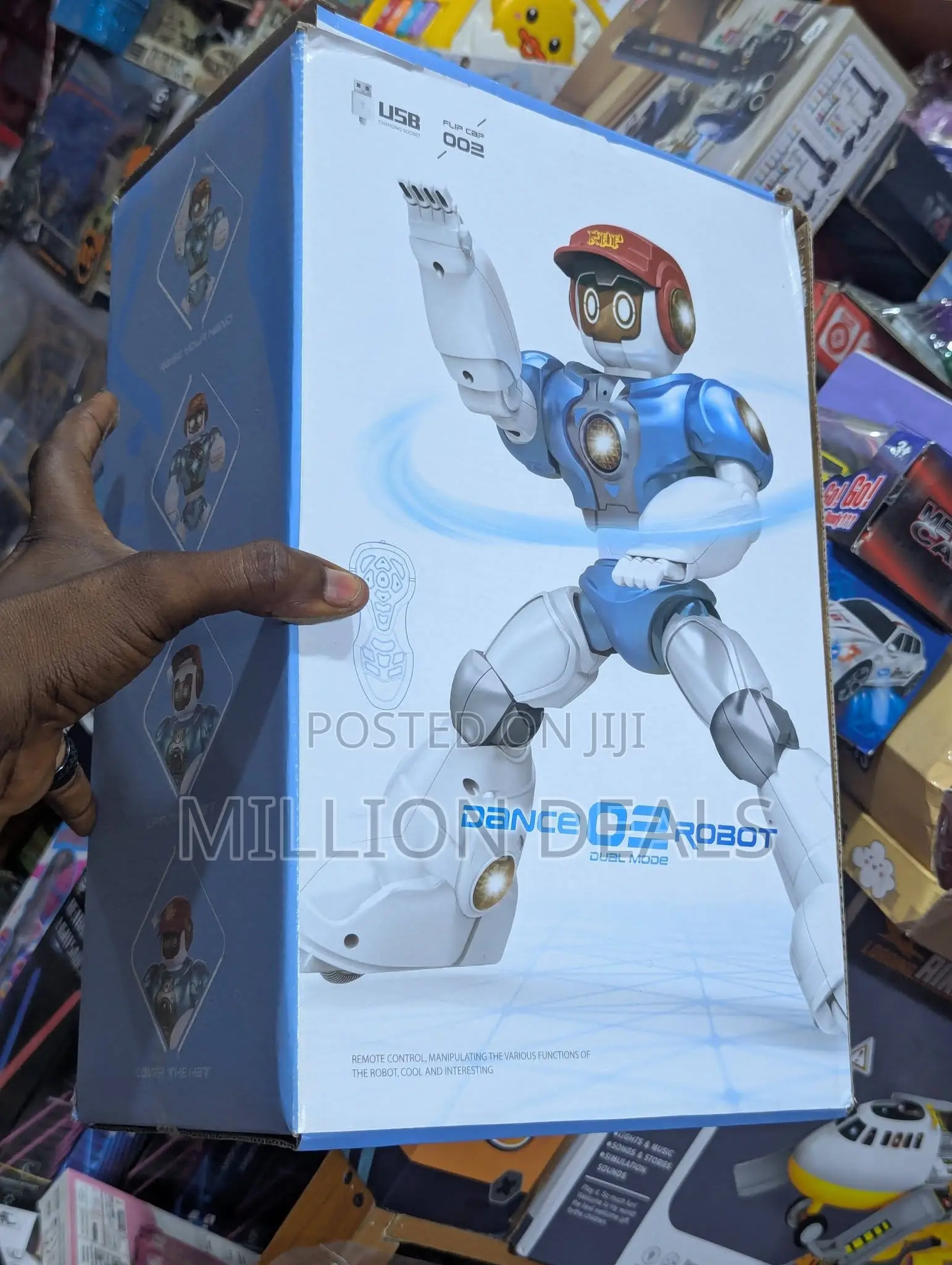 Robot Touch Sensing Intelligent Smart Robot Sings Hip Hop Dance Toy