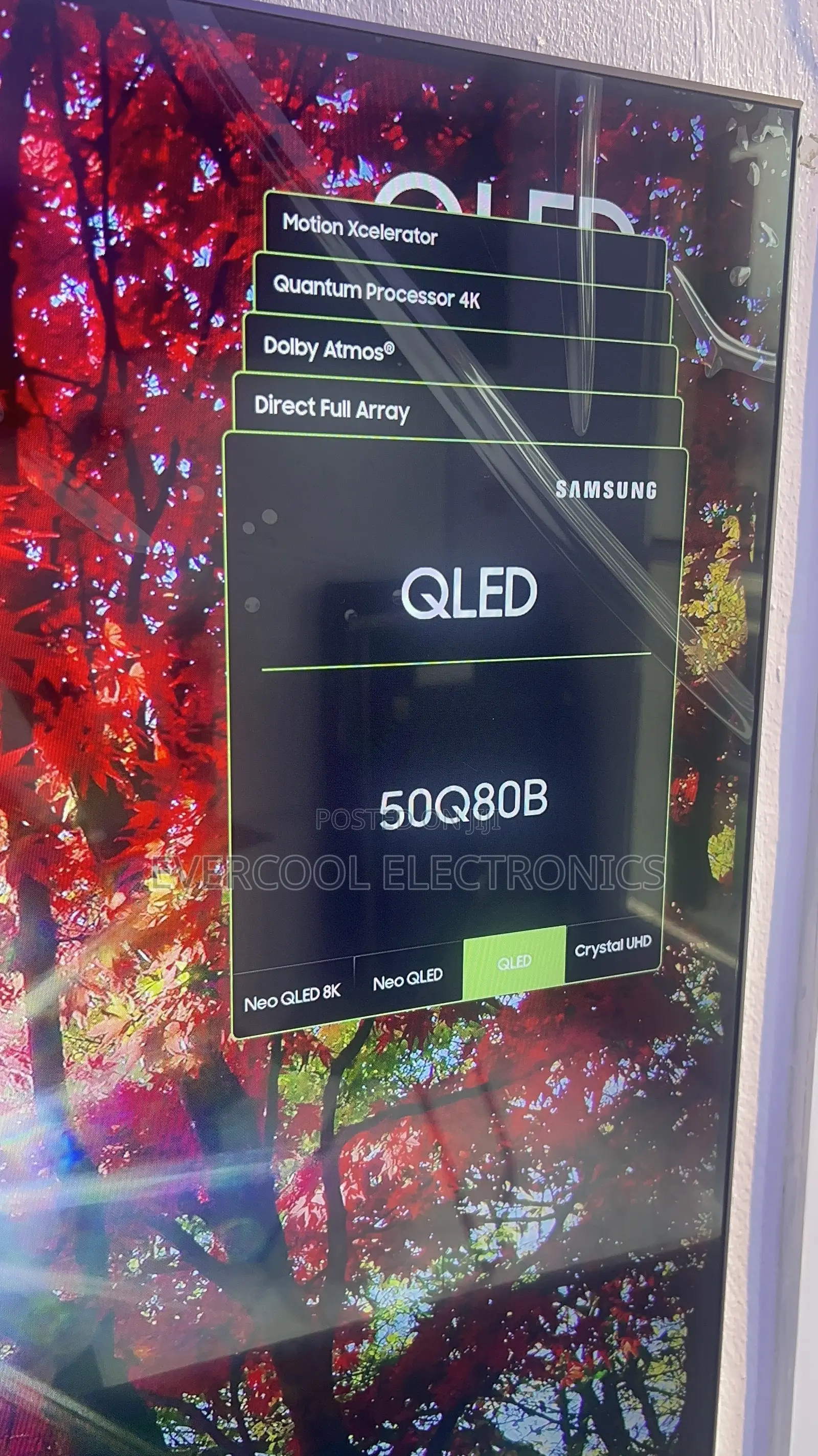 Premium 50” Samsung Q80b Qled Smart Tv
