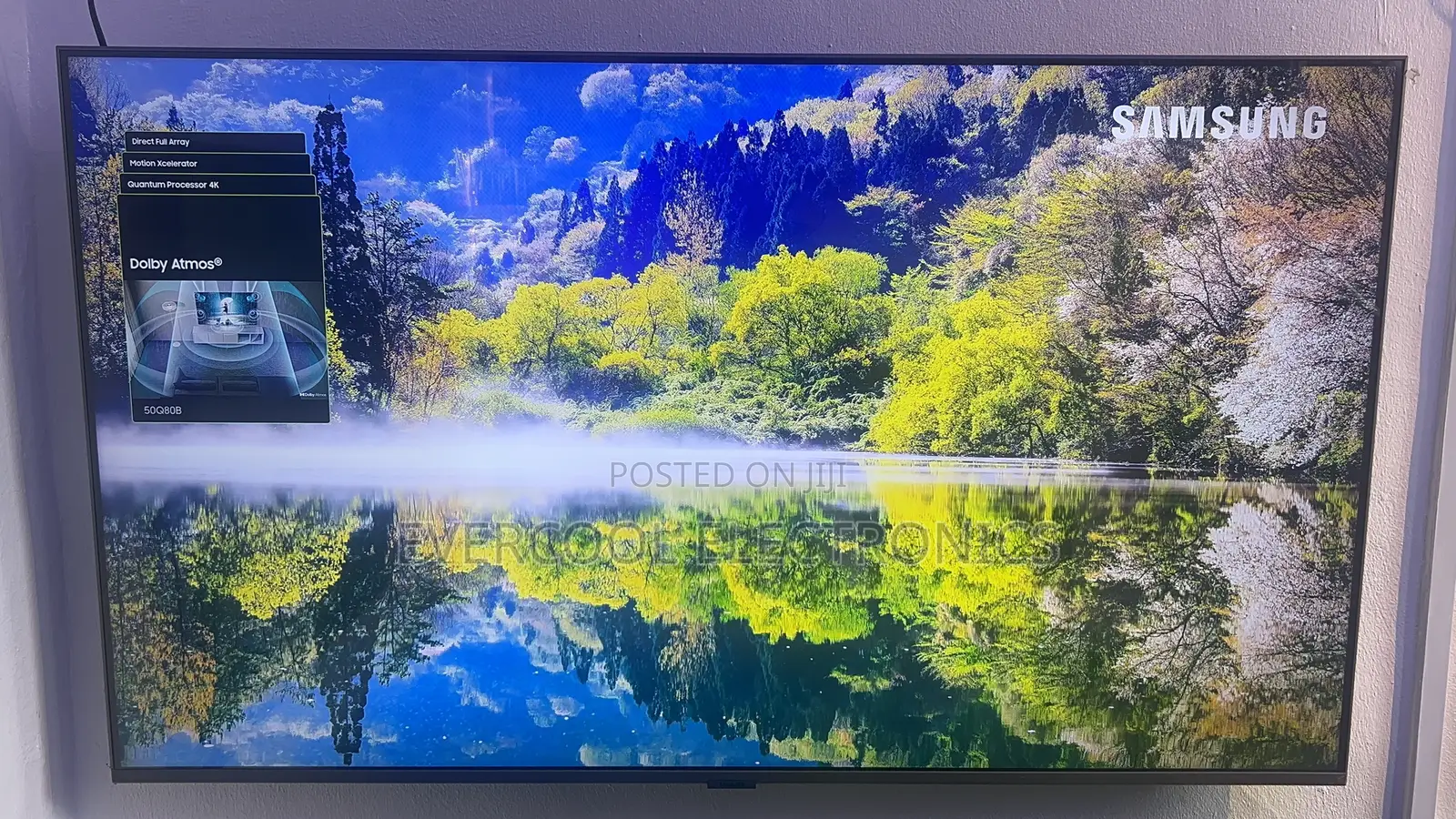 Premium 50” Samsung Q80b Qled Smart Tv