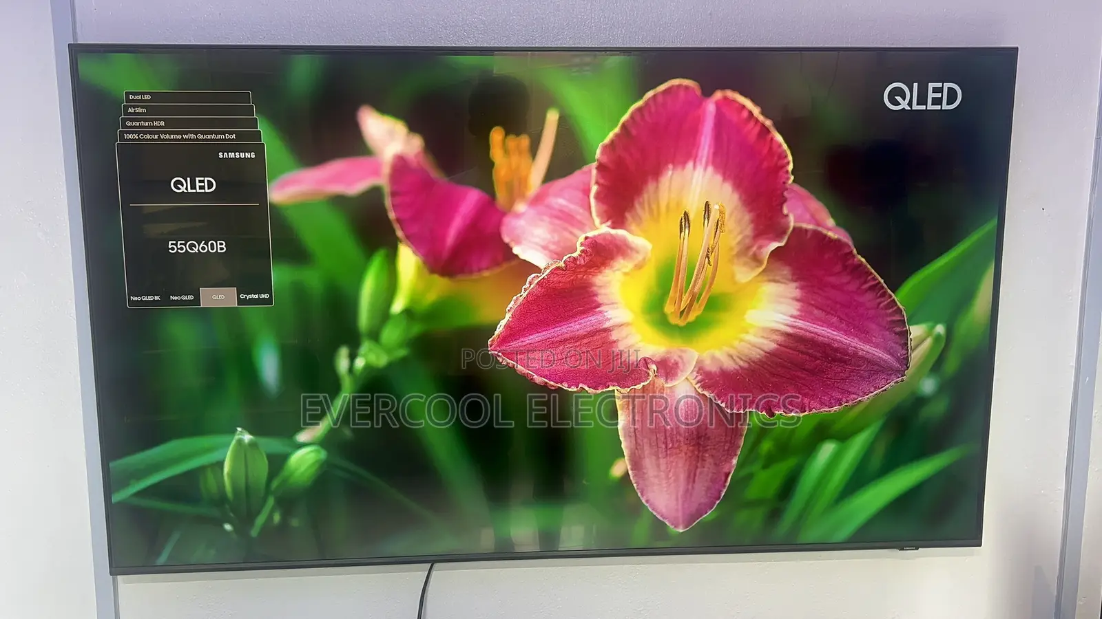 Airslim 55” Samsung Q60b Qled Smart Tv