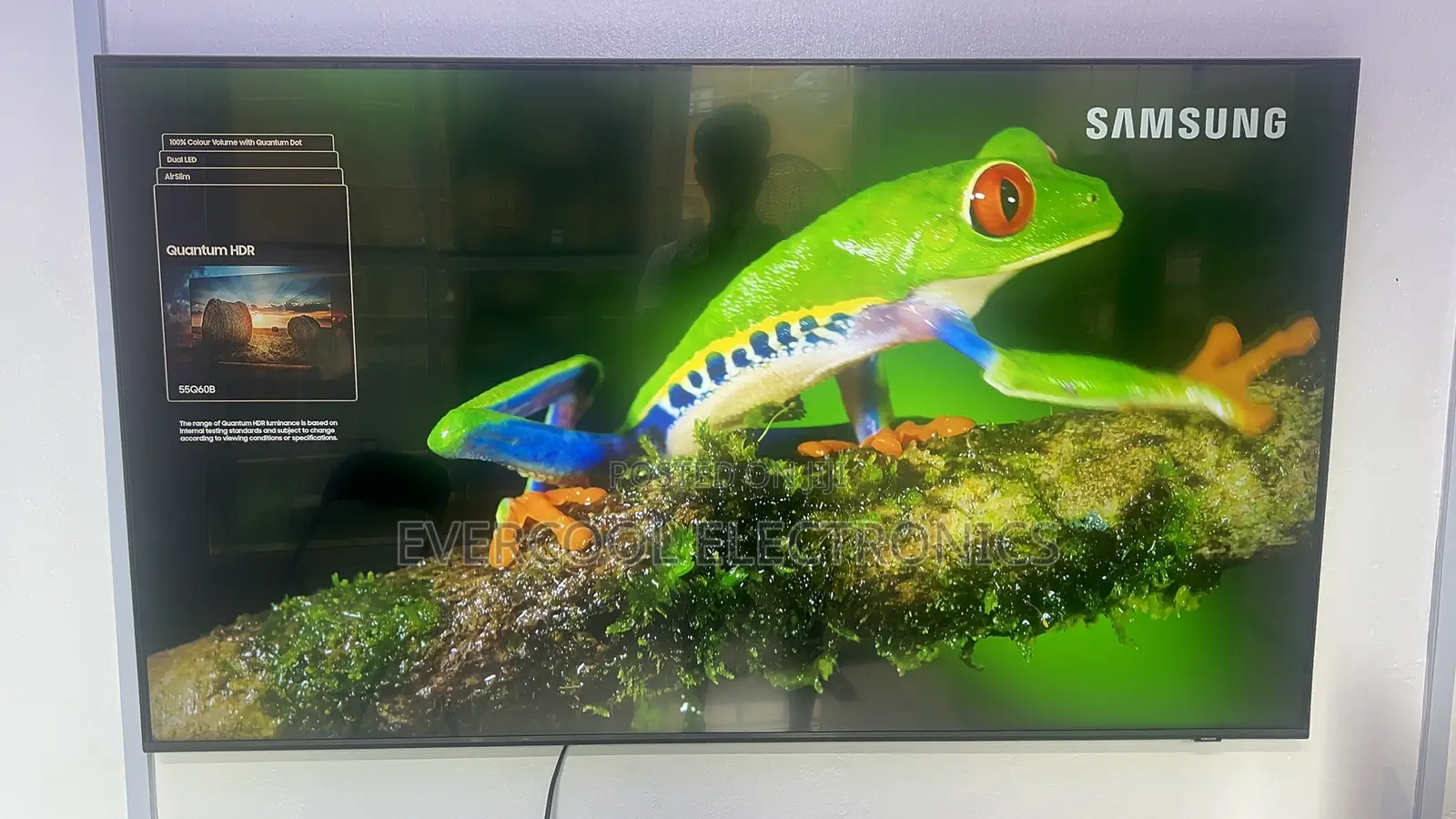 Airslim 55” Samsung Q60b Qled Smart Tv