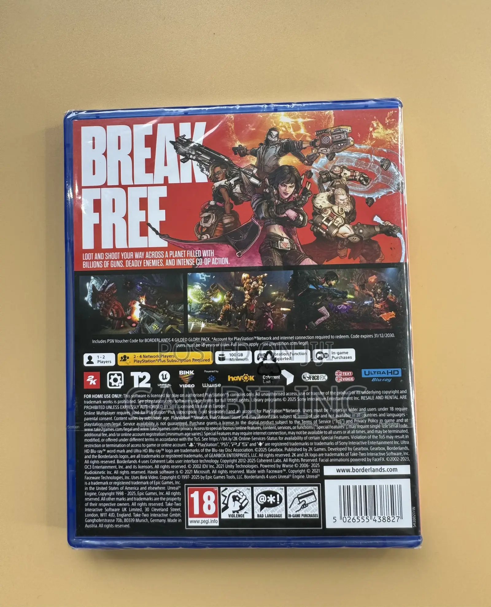 Playstation 5 Borderlands 4