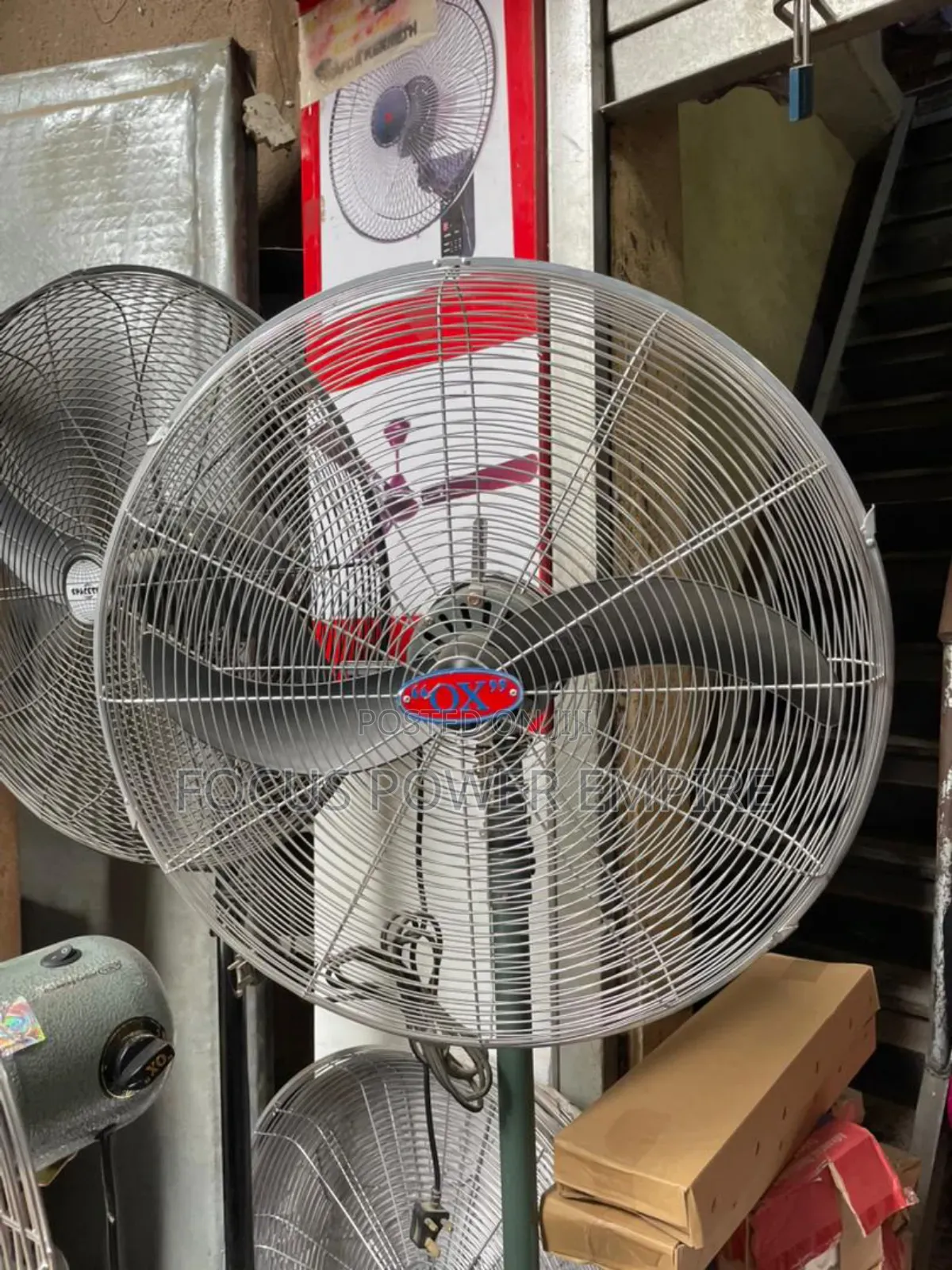 Original 26inche Ox Industrial Fan Also Use for Church