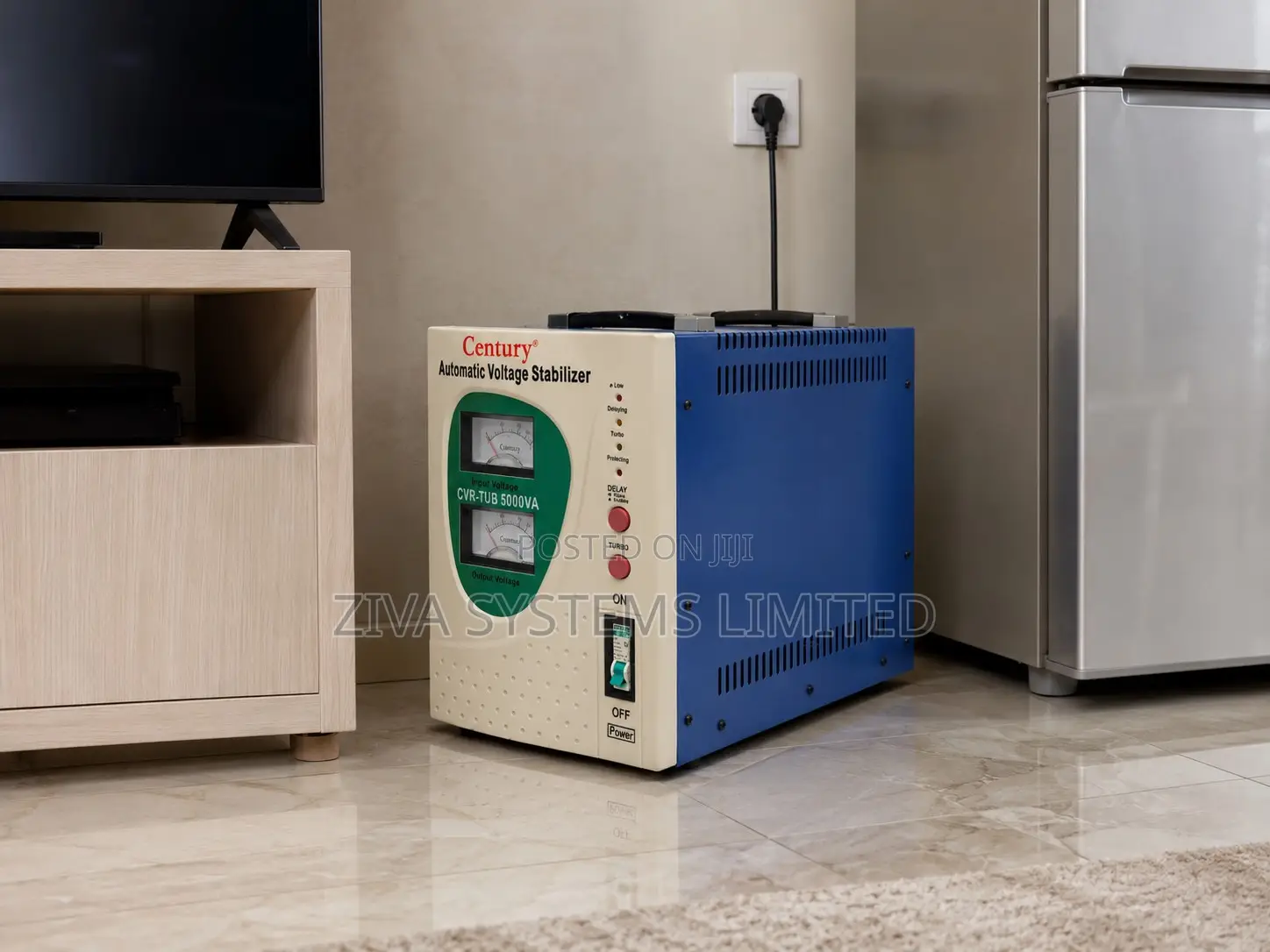 Century 5000va Voltage Stabilizer For Fridge, Tv Office Appliances