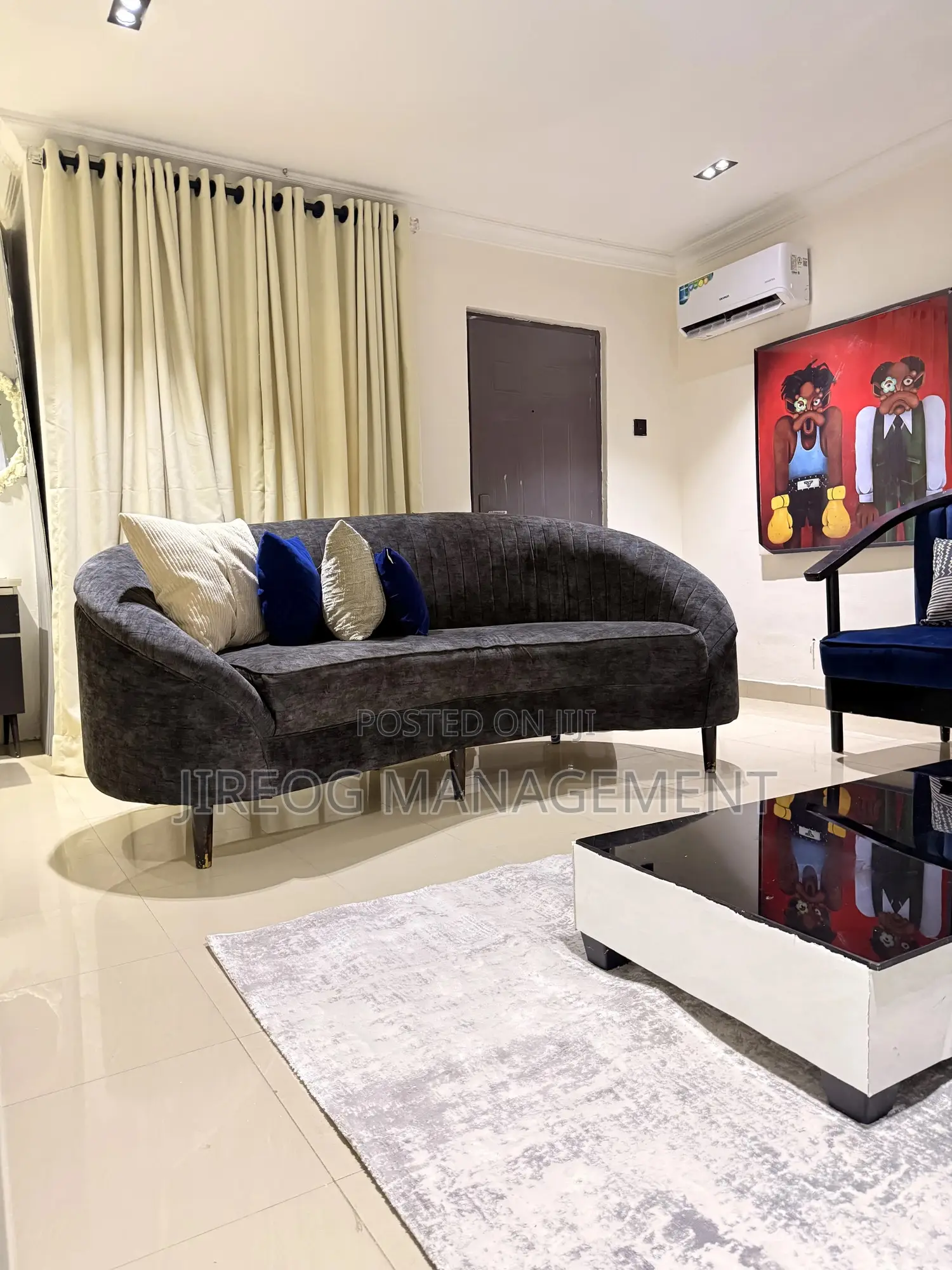 Furnished 2bdrm Apartment in Megamound Estate, Ikota for rent