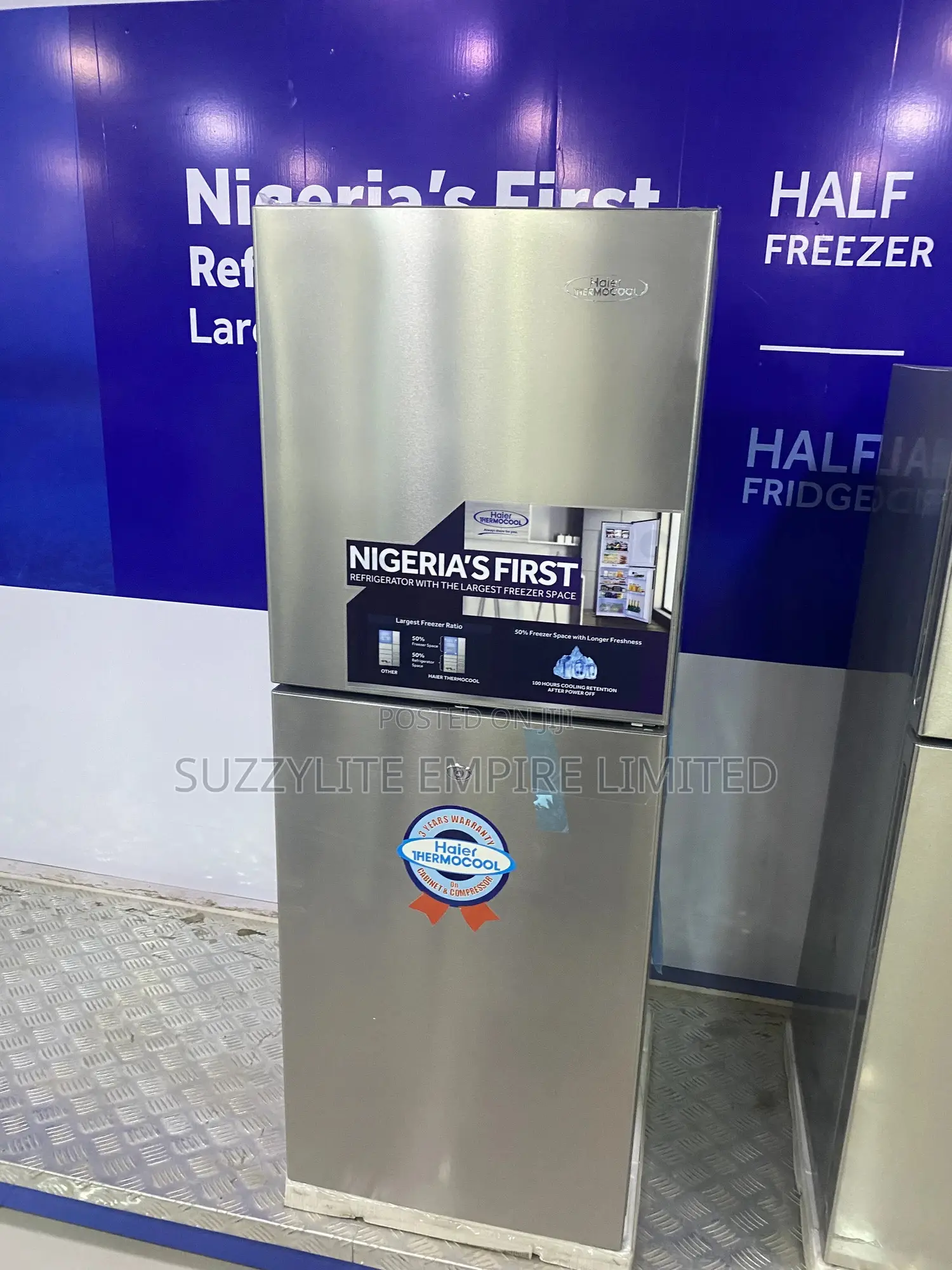 Haier Thermocool Double Door Refrigerator Hef-210blux 205 Liters