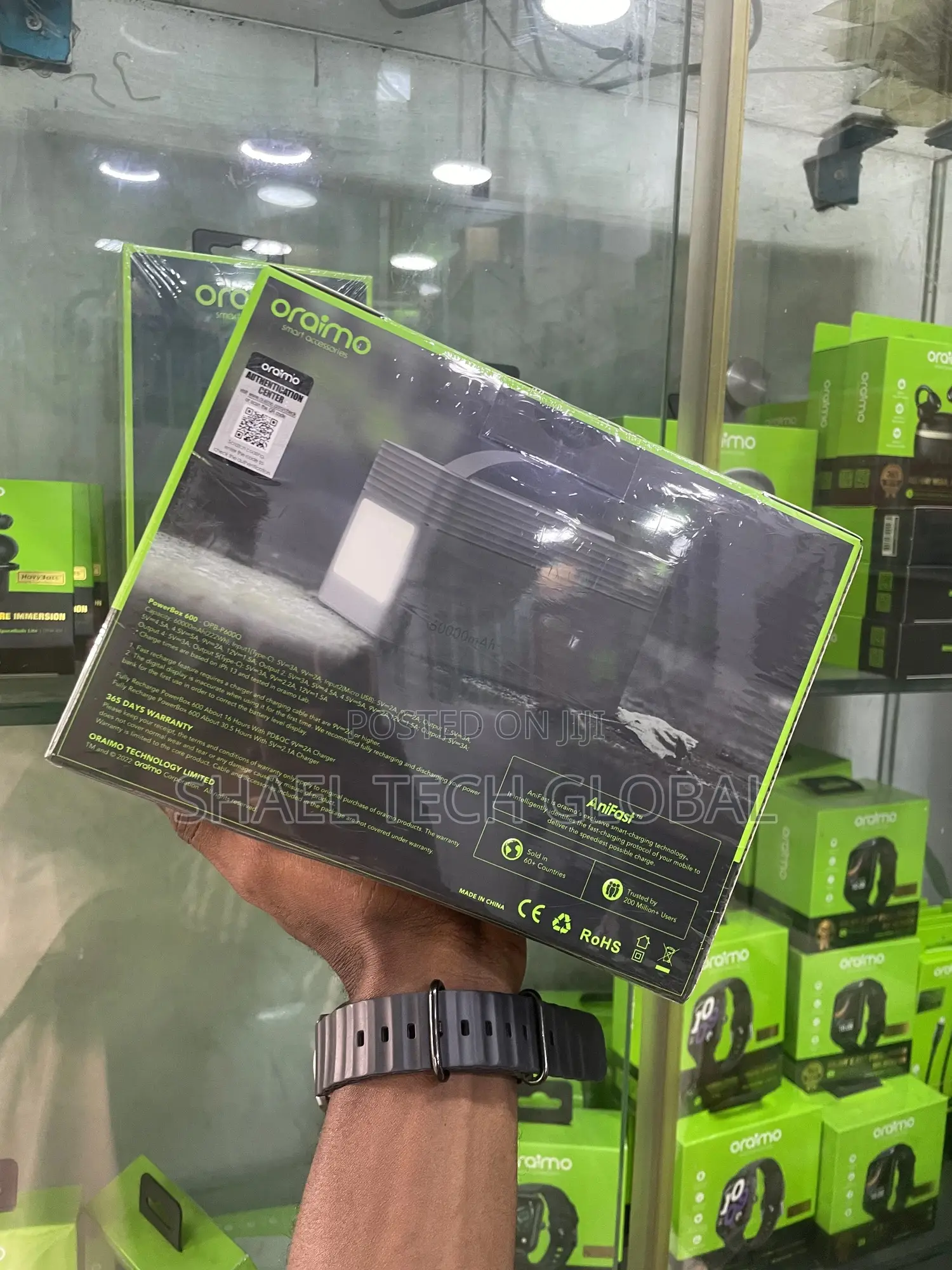 Oraimo Opb 600q+U97 60,000mah Powerbank
