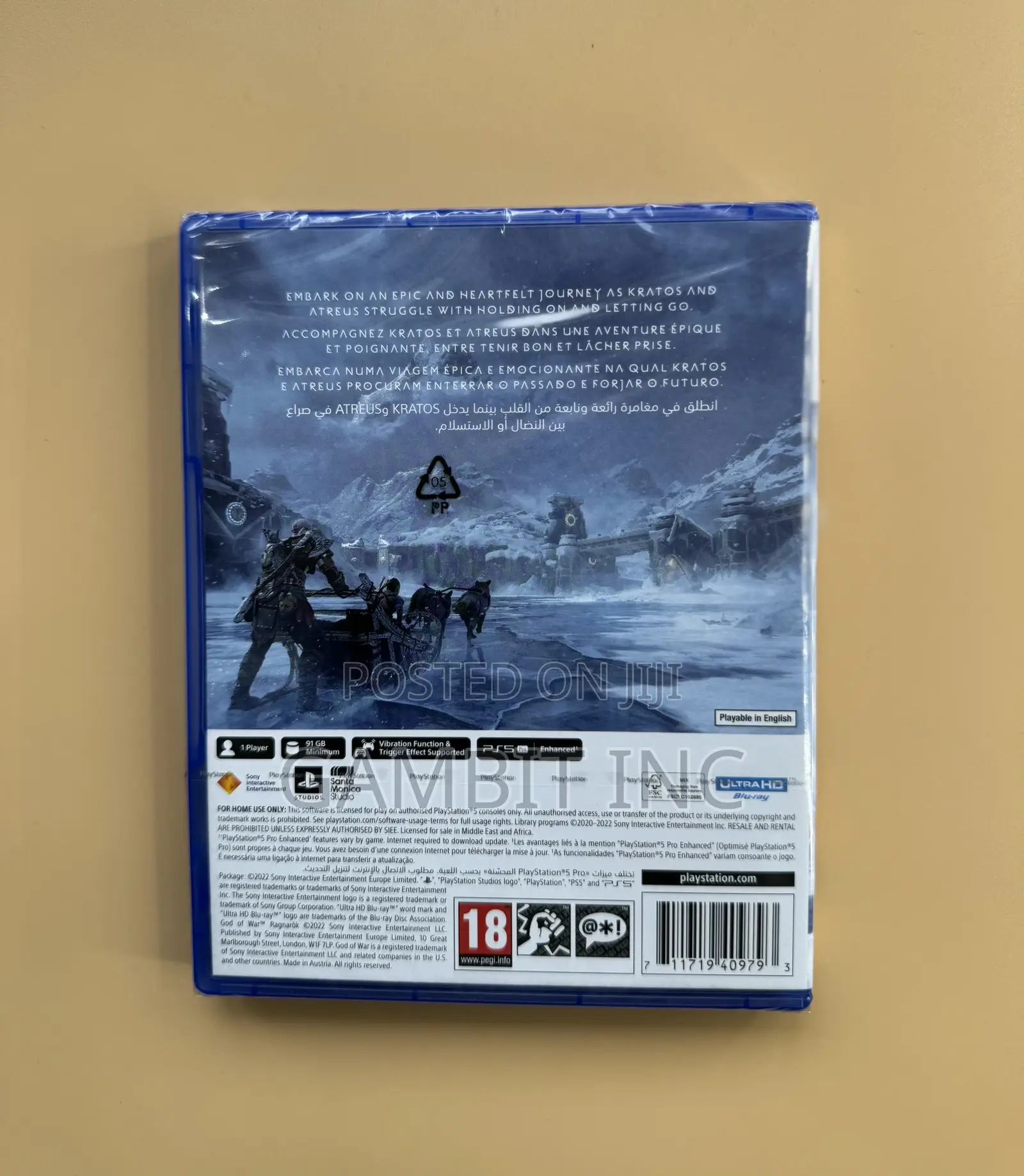 Playstation 5 God of War Ragnarok