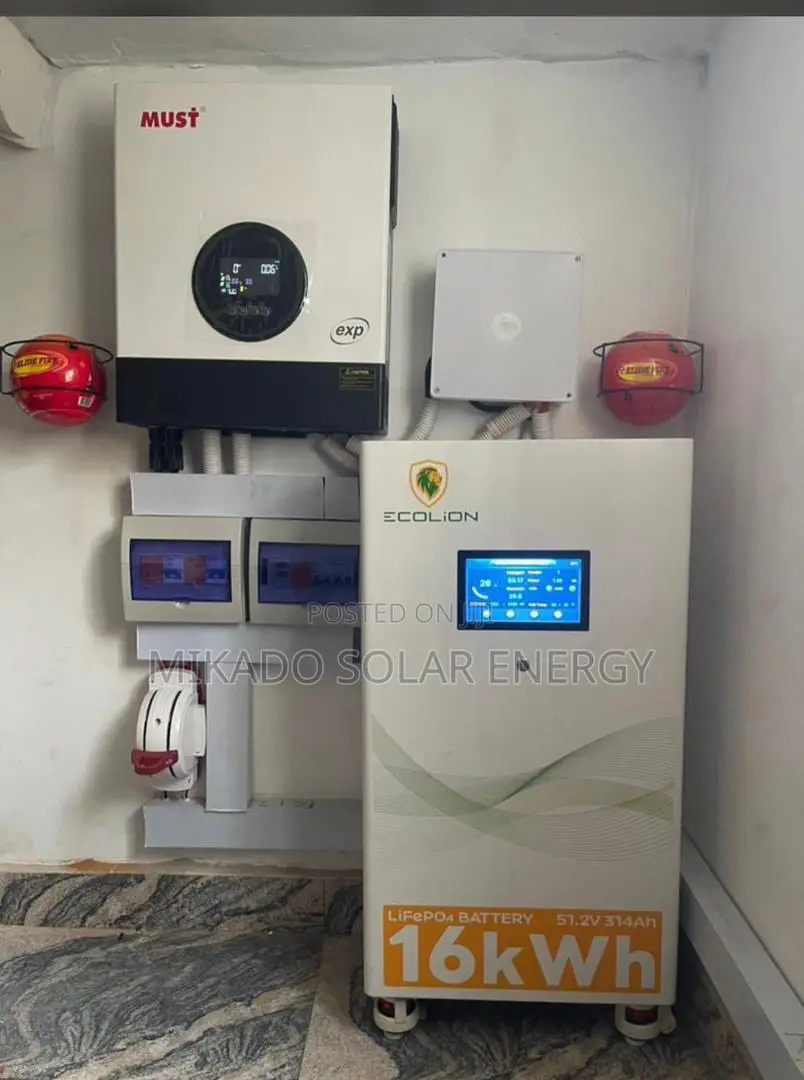 Massive Power Backup With the Ecolion 16kwh 48v Lithium Ion Battery