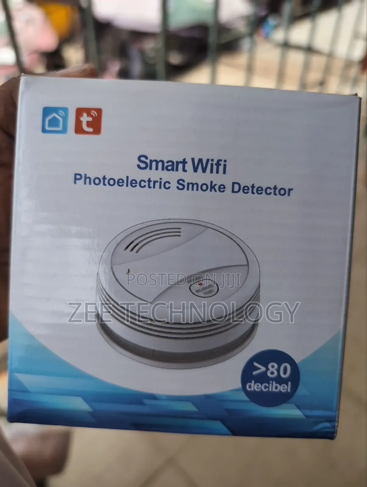 Wifi Smoke Detector 80 Dbi