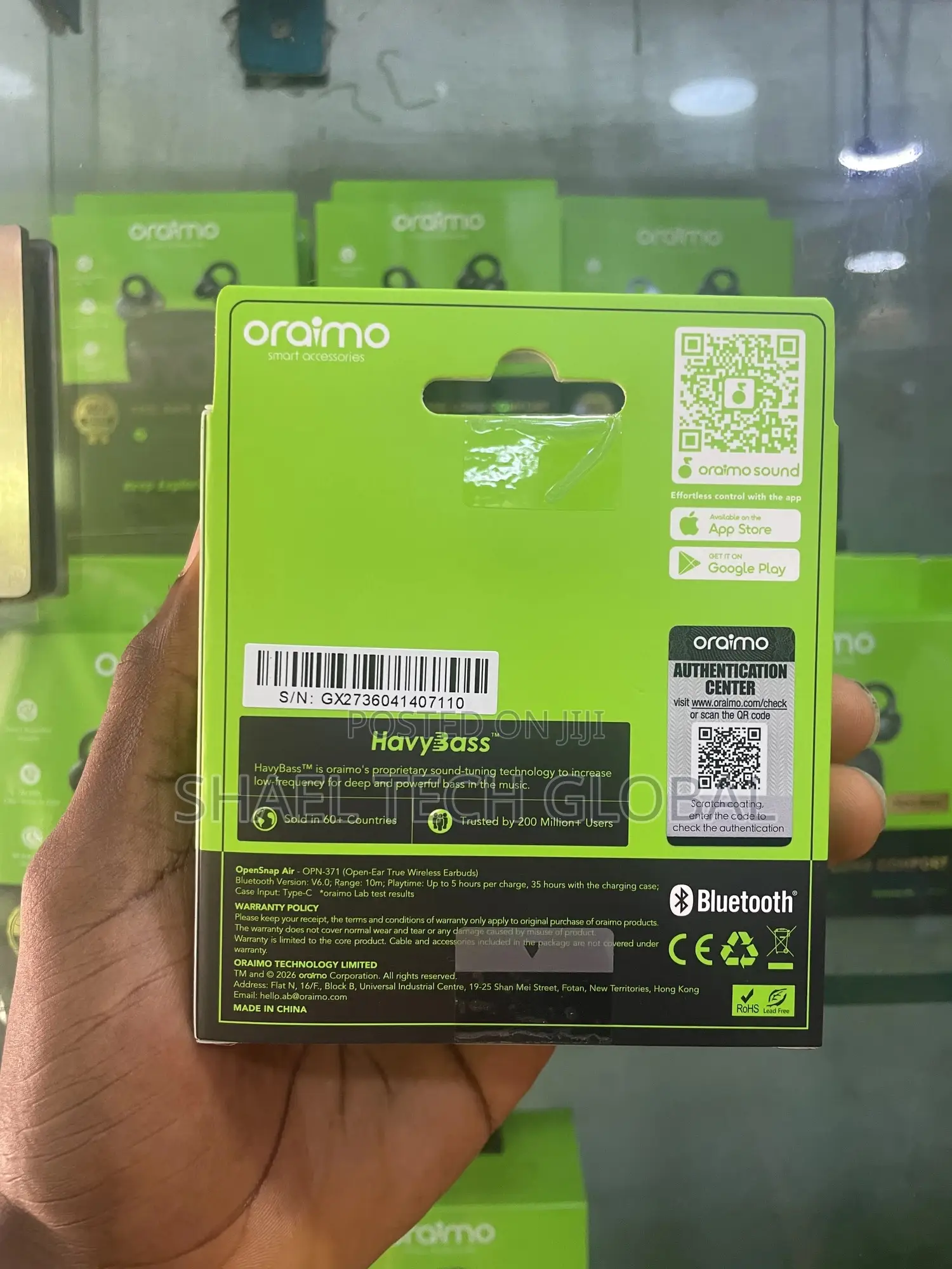 Oraimo Open Snap Air Opn 371