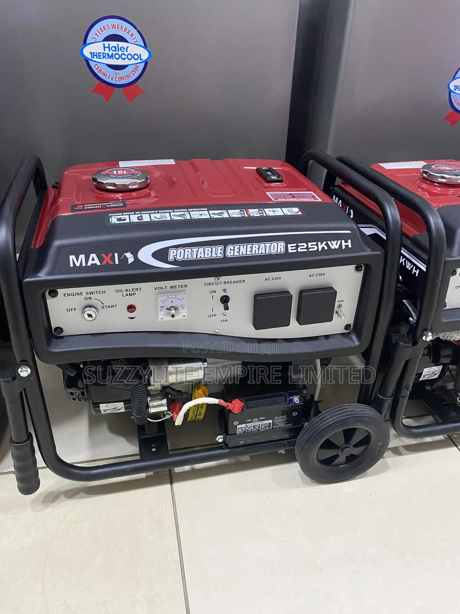 Maxi Portable Automatic 3.1kva Generator