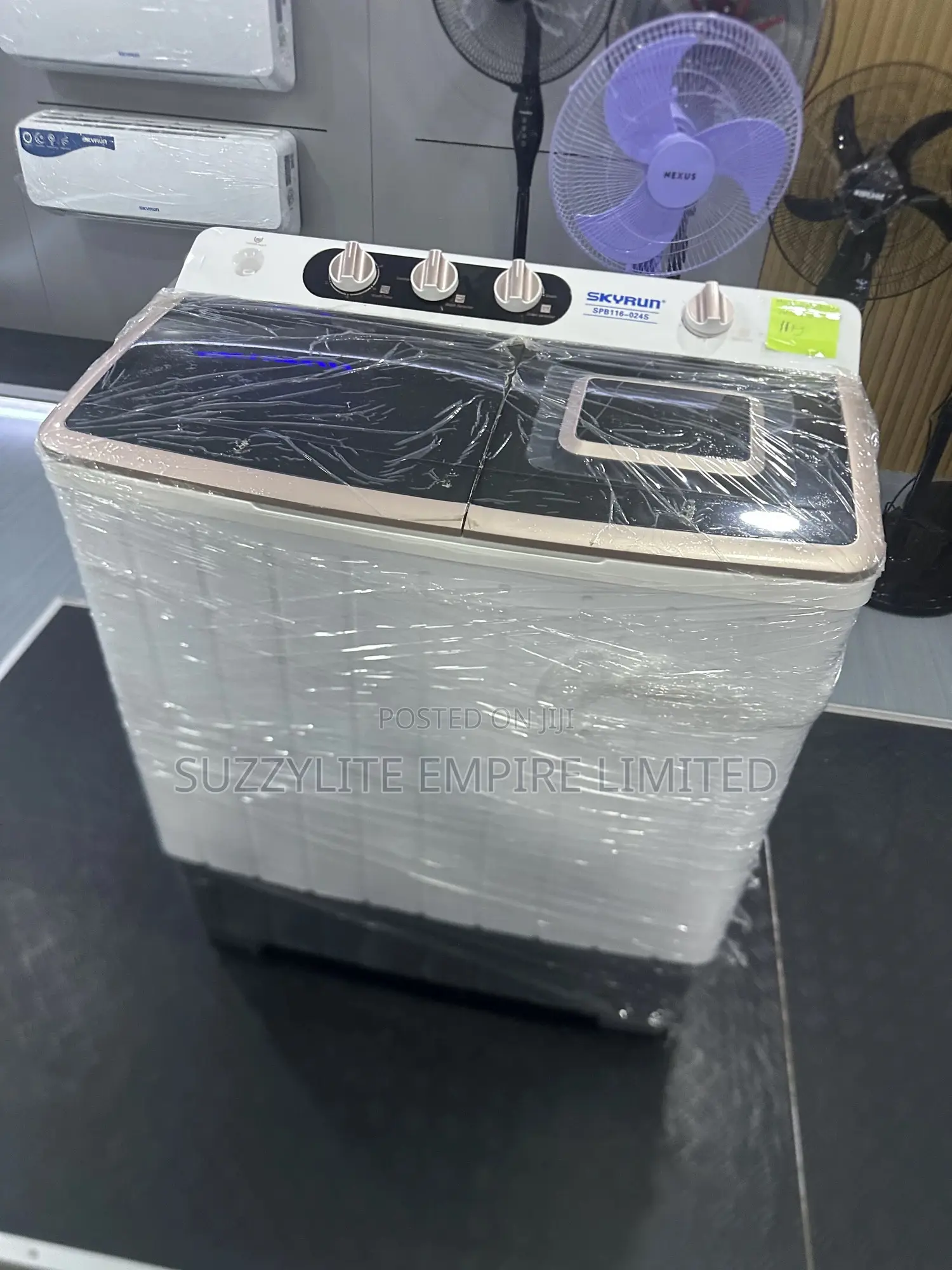 Skyrun 11kg Semi Automatic Washing Machine