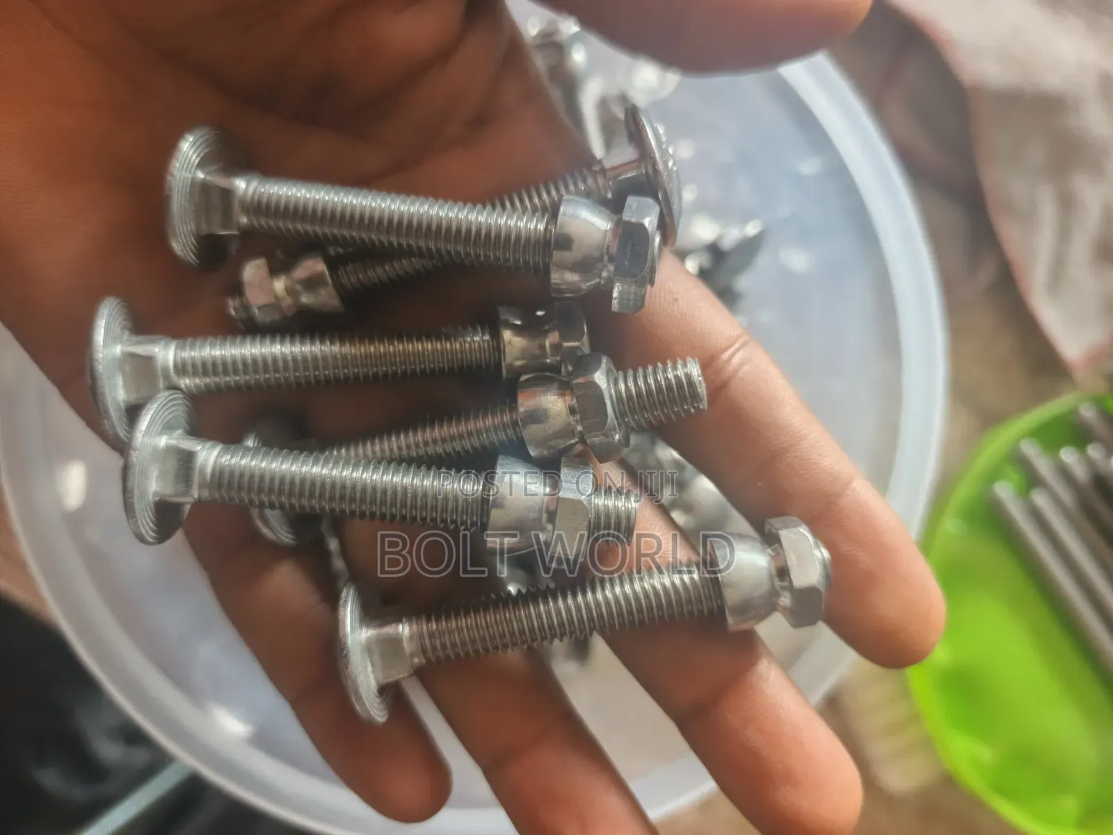 M8*60 Stainless Coach Bolt and Nuts