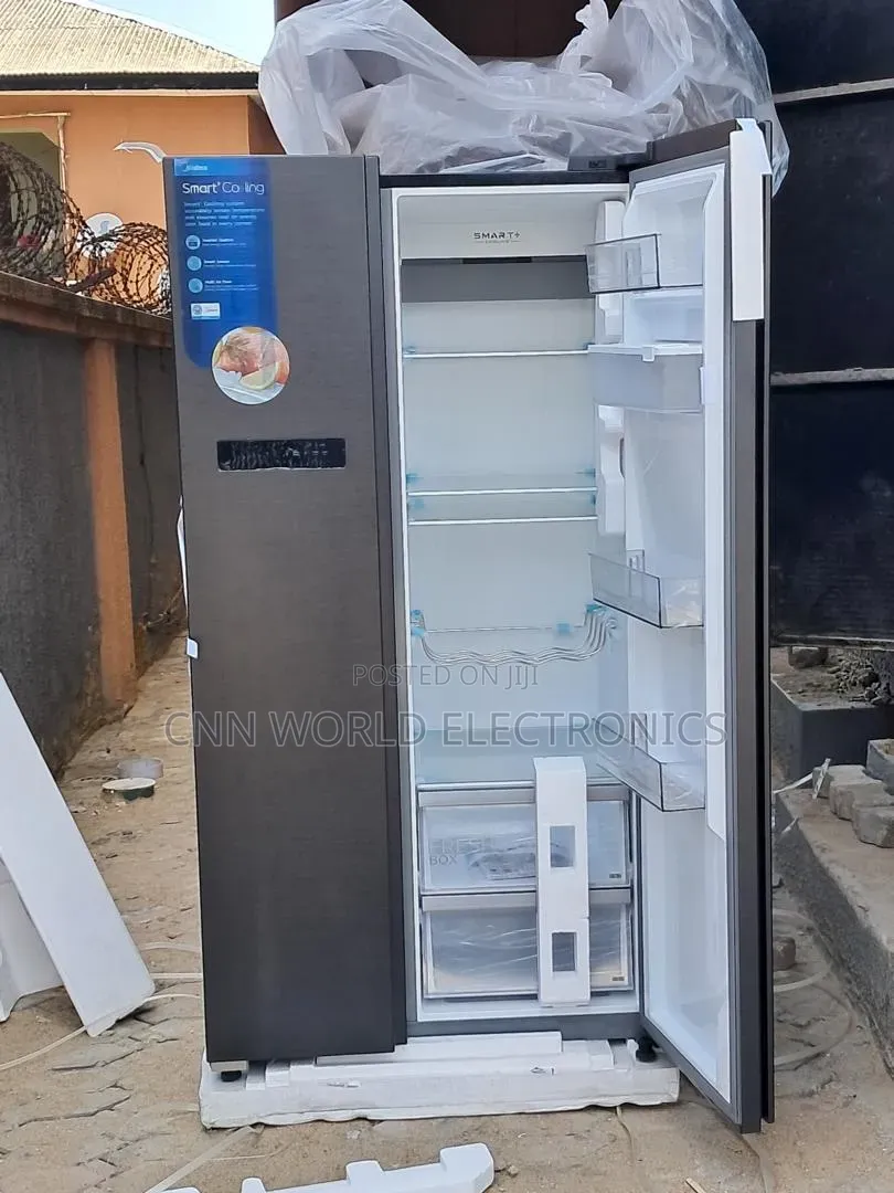 High Quality Midea Inverter Side by Side Fridge With Dispenser 460l