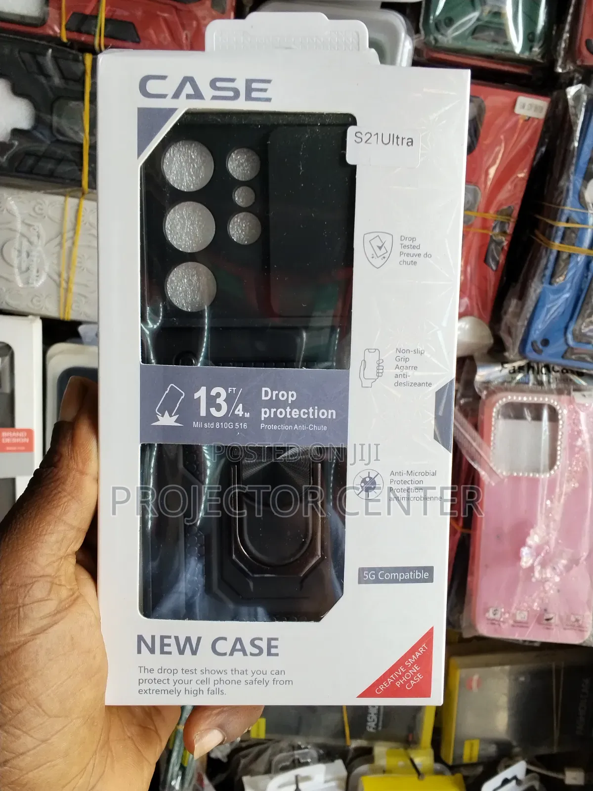 Samsung S21 Ultra Phone Case -Black