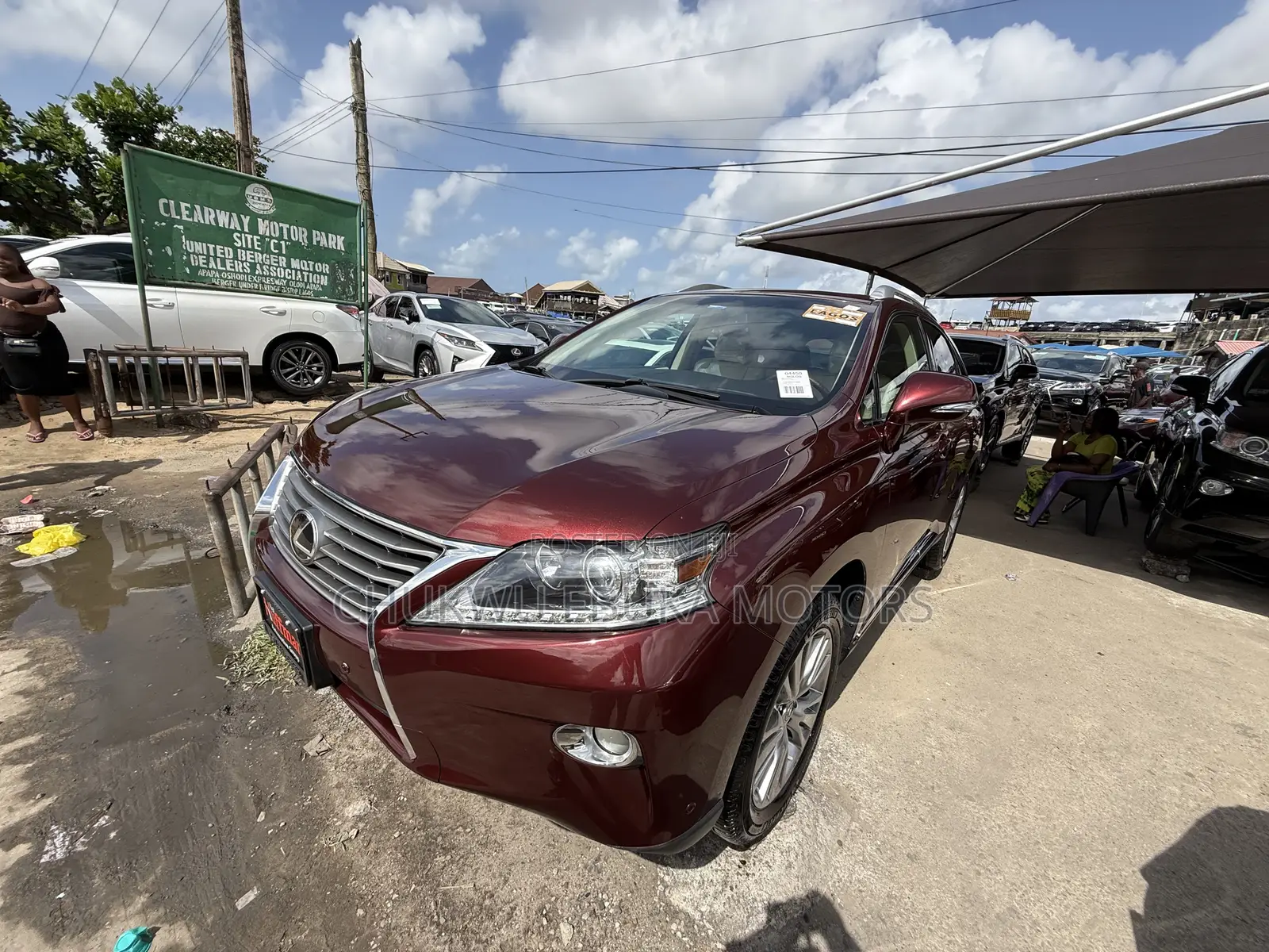 Lexus RX 350 AWD 2013 Burgundy