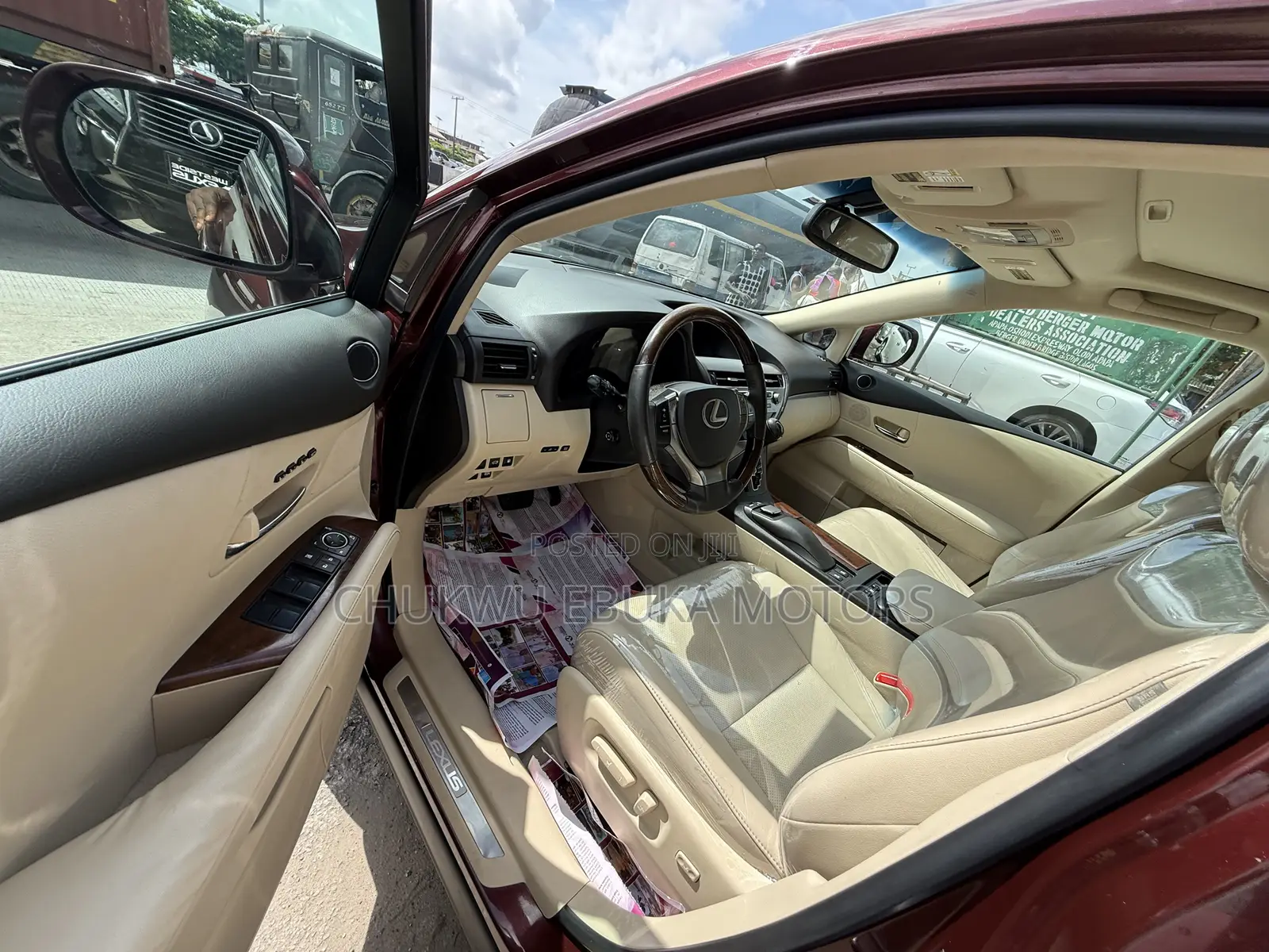Lexus RX 350 AWD 2013 Burgundy