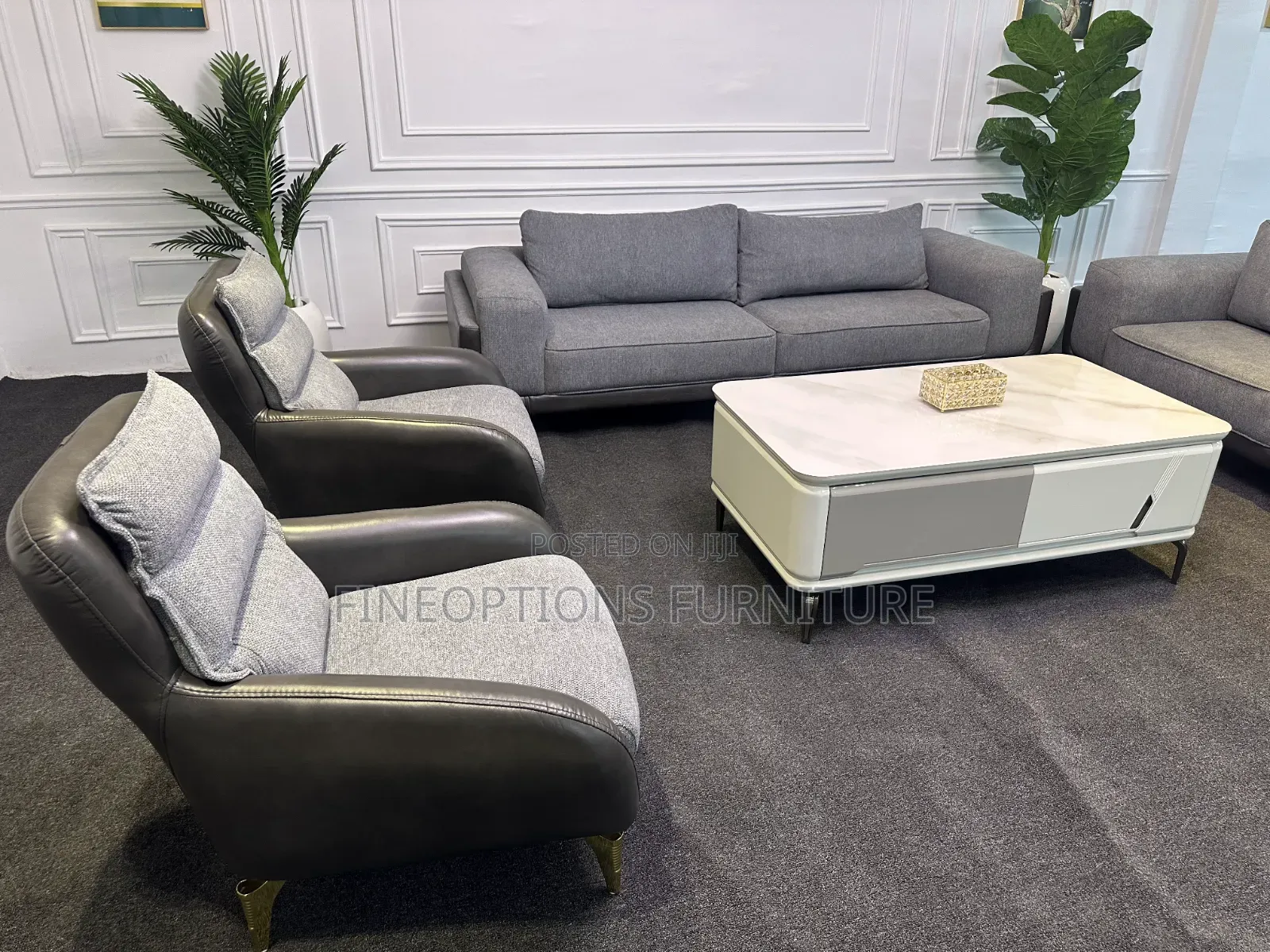 Sterling Graphite Sofa