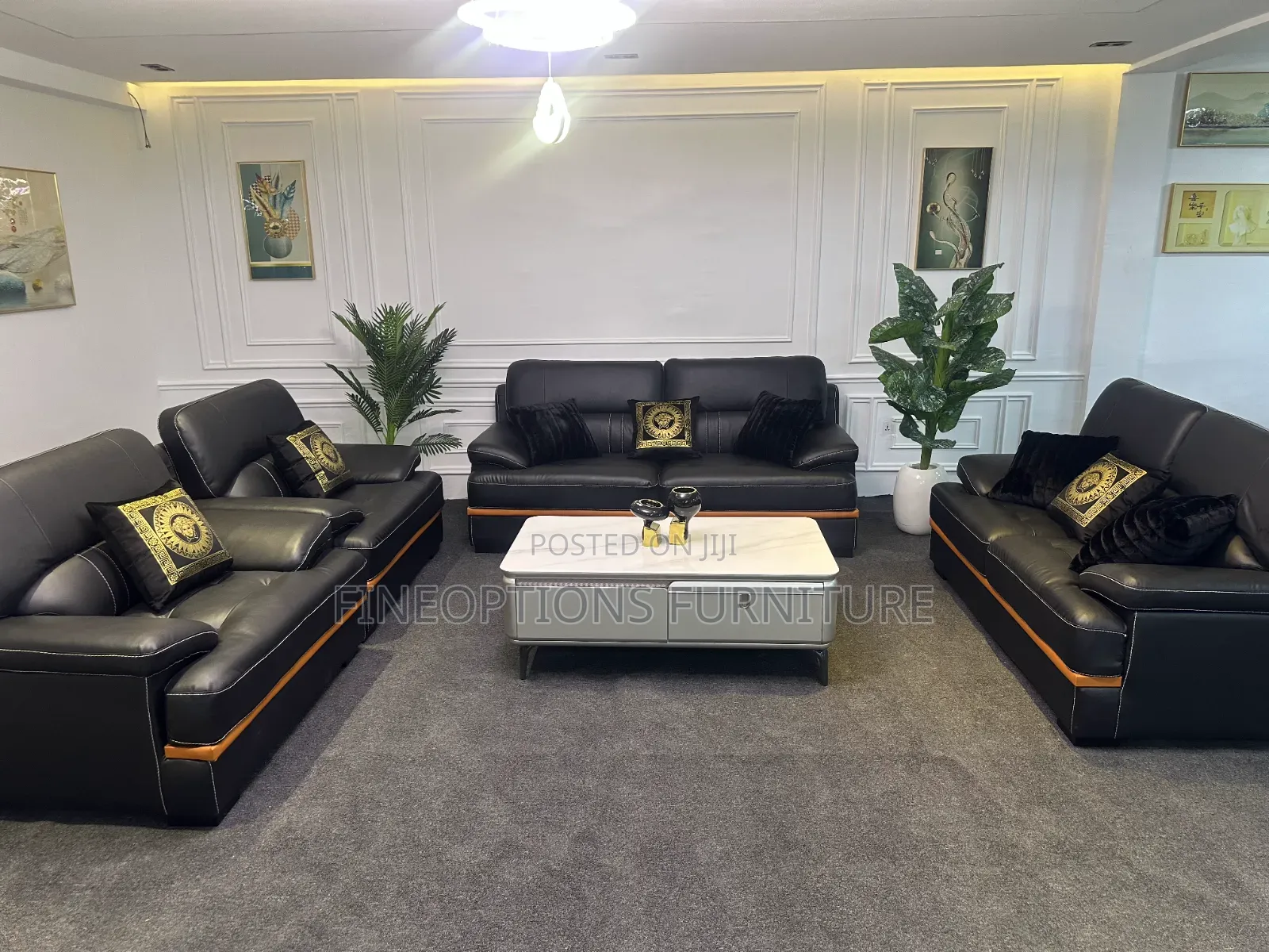 Obsidian Monarch Sofa
