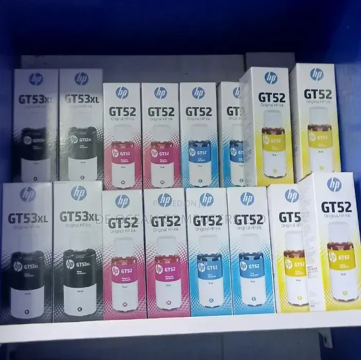 Hp Gt52 Genuine Ink Set