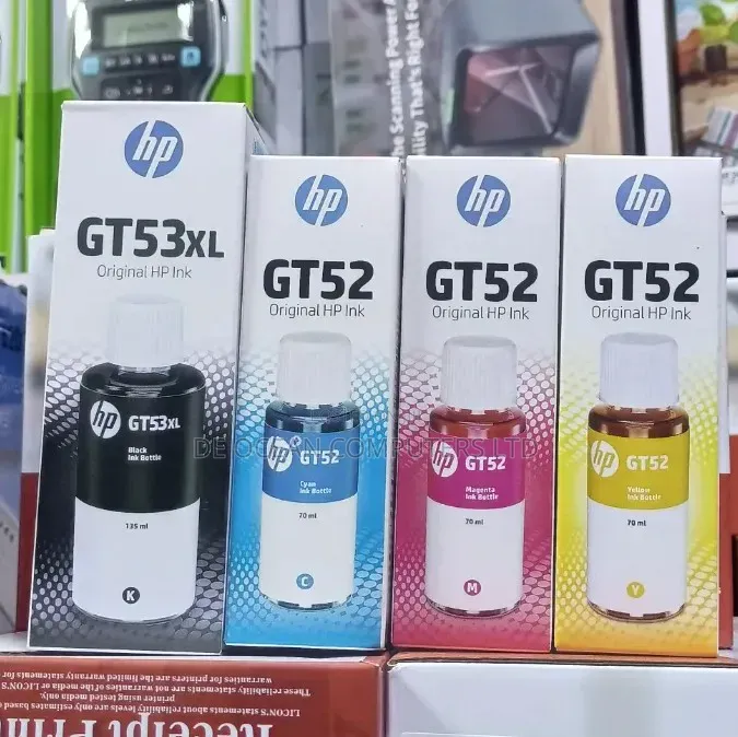 Hp Gt52 Genuine Ink Set