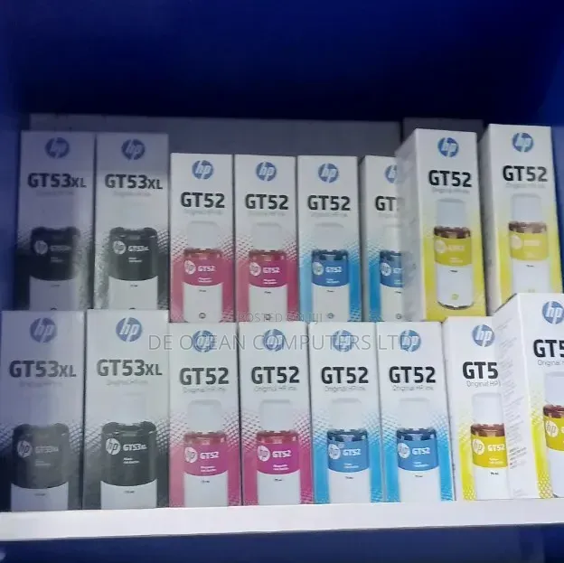 Hp Gt52 Genuine Ink Set