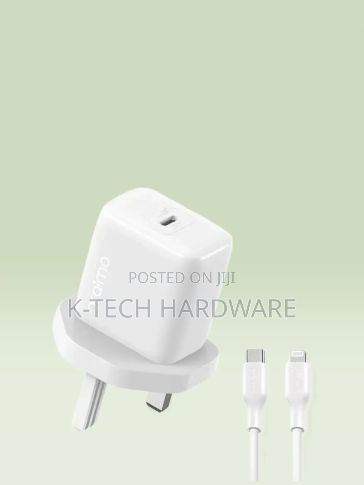 20w Oraimo Type-C to Lightning Charger Power Cube 202