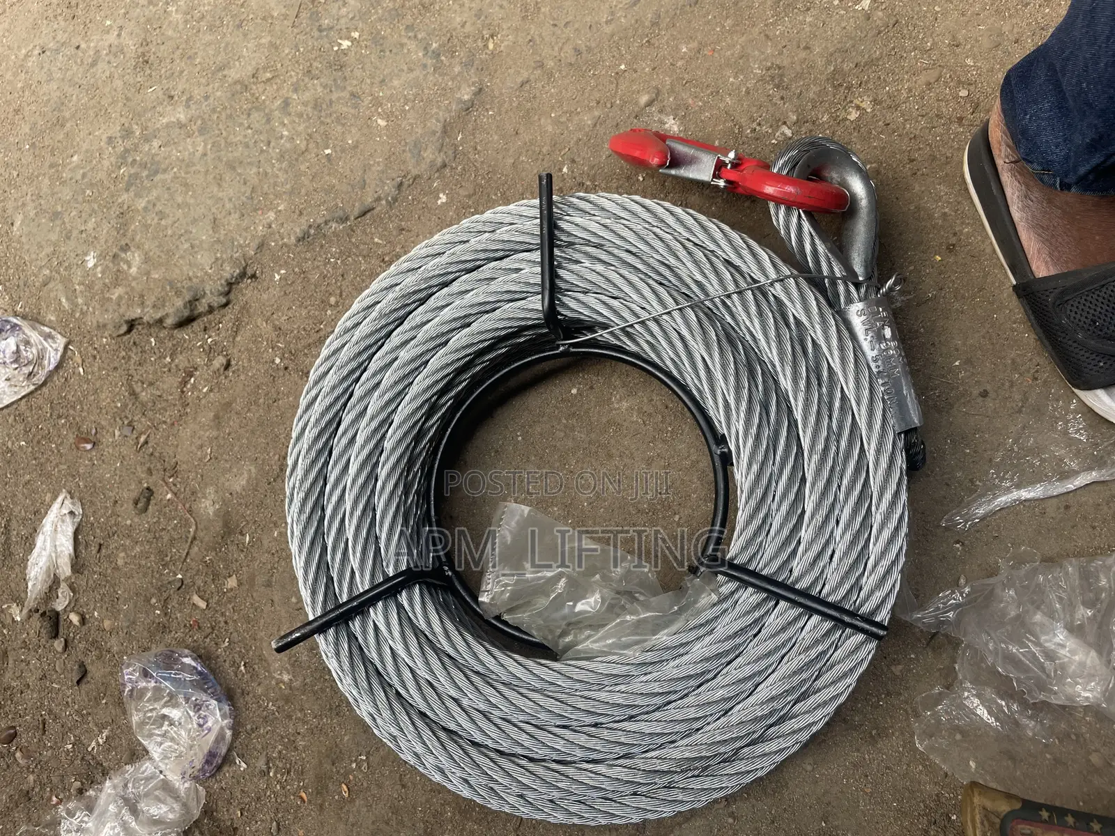 5.4tons Toyo-Int’L Wire Rope Pulling Hoist, Tirfor Jack Complete Set