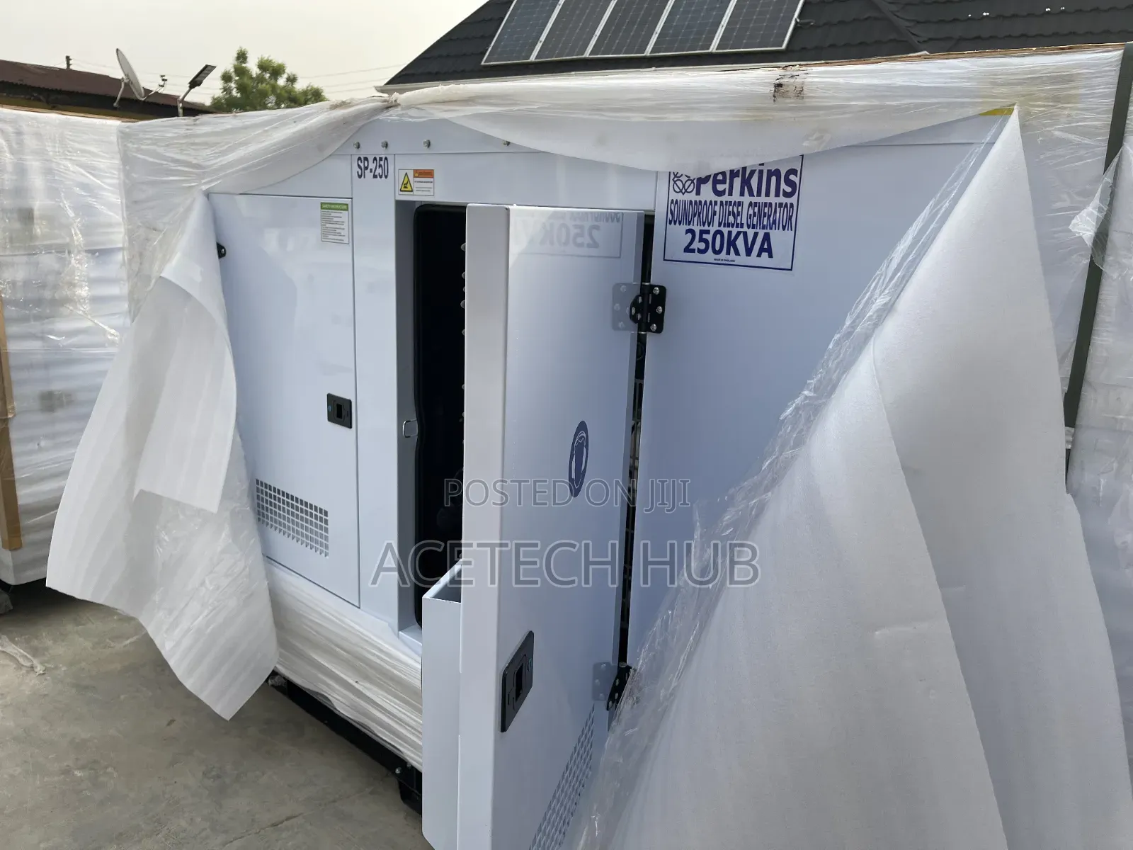 Perkins 250kva Soundproof Diesel Generator-Reliable Standard Warranty