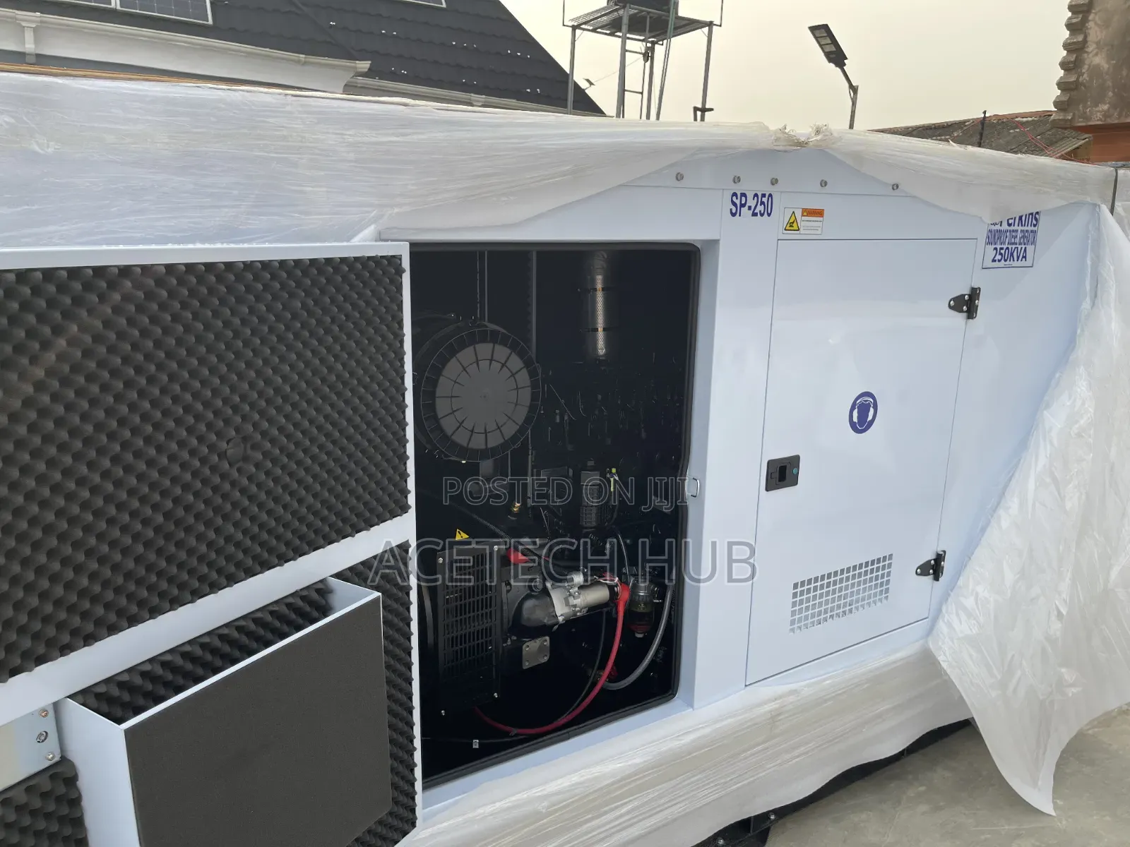 Reliable 250kva Perkins Generator - Silent and Fuel Efficient