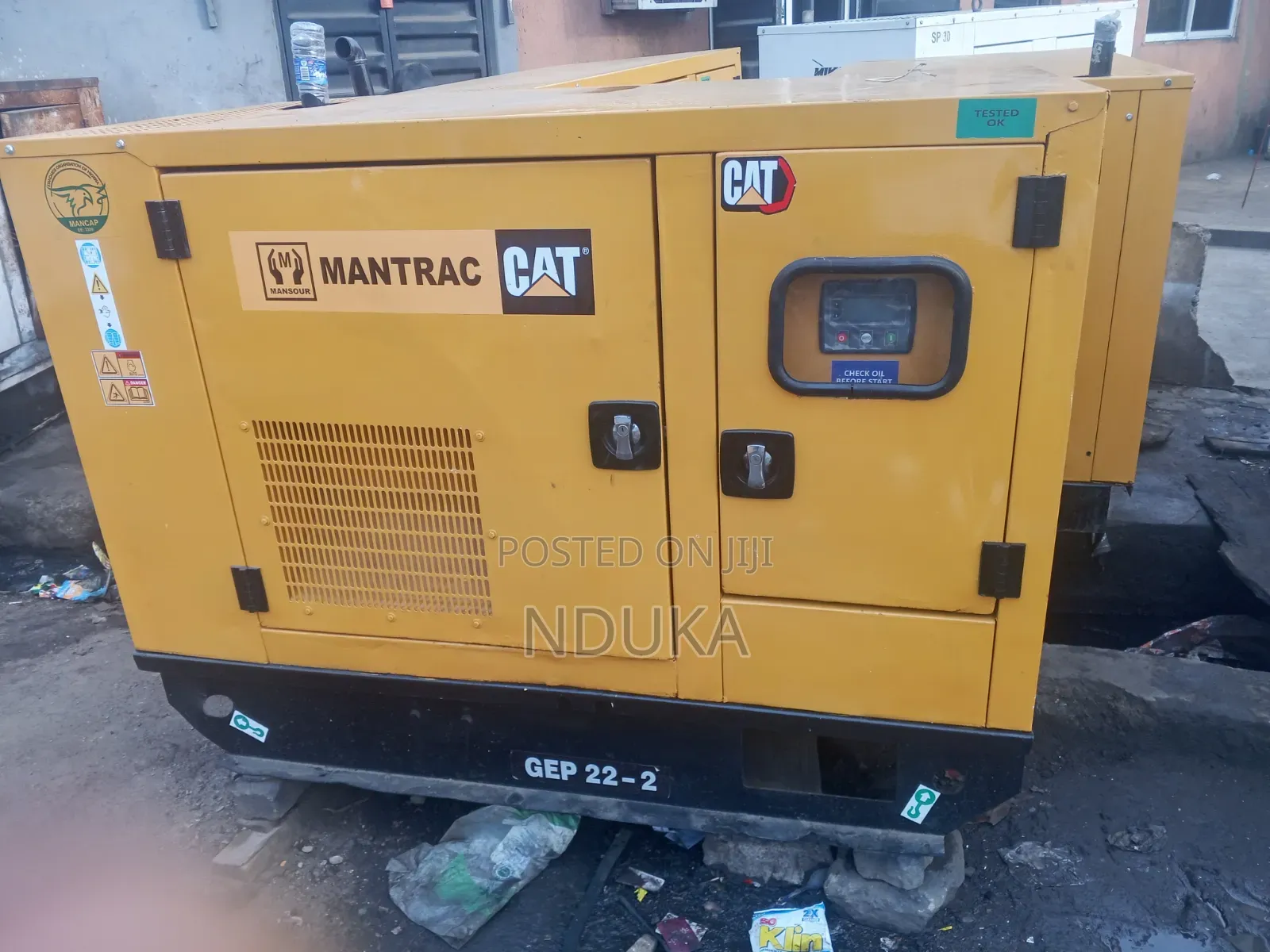 Mantrac Generator Perkins Engine 22 Kva Uk Standard