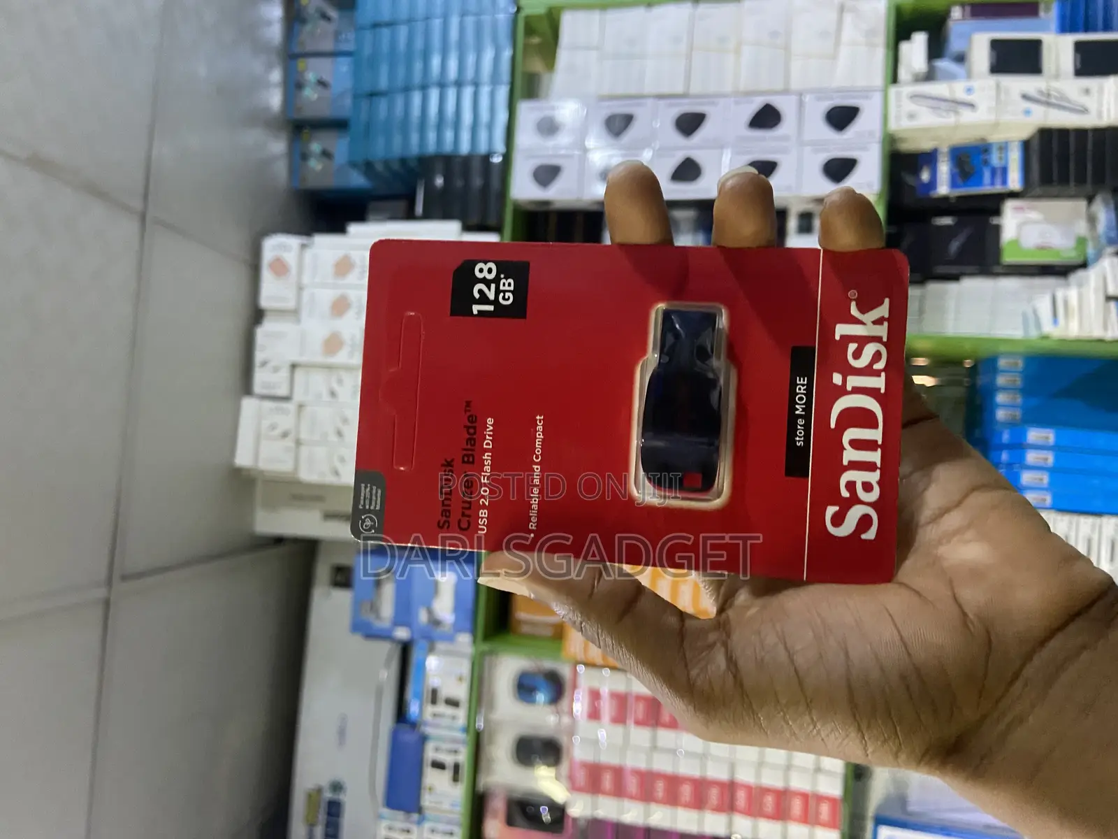 Sandisk Cruzer Blade 128gb Usb 2.0 Portable Flash Drive