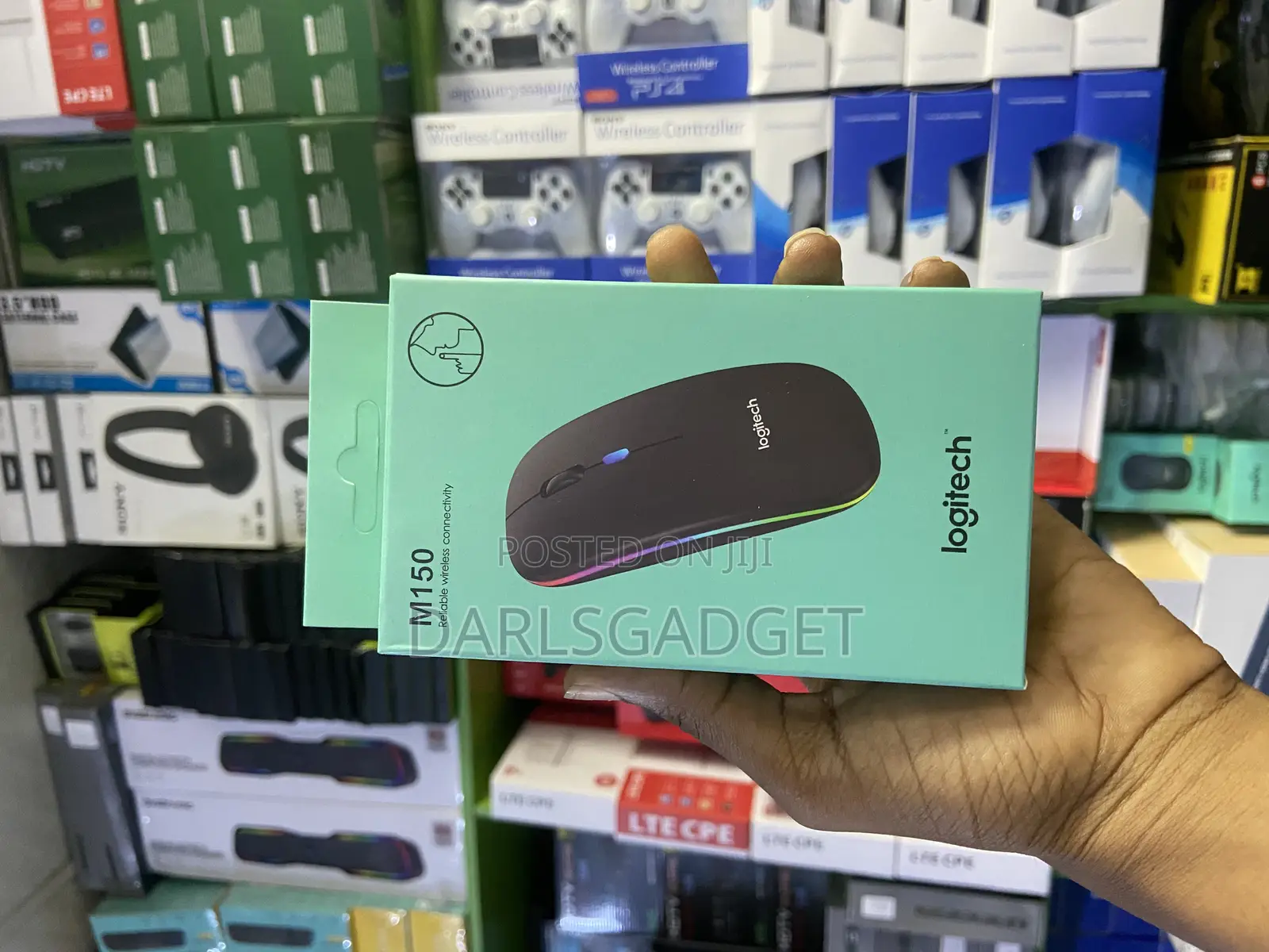 Logitech M150 Wireless Rechargeable Silent Computer Mouse