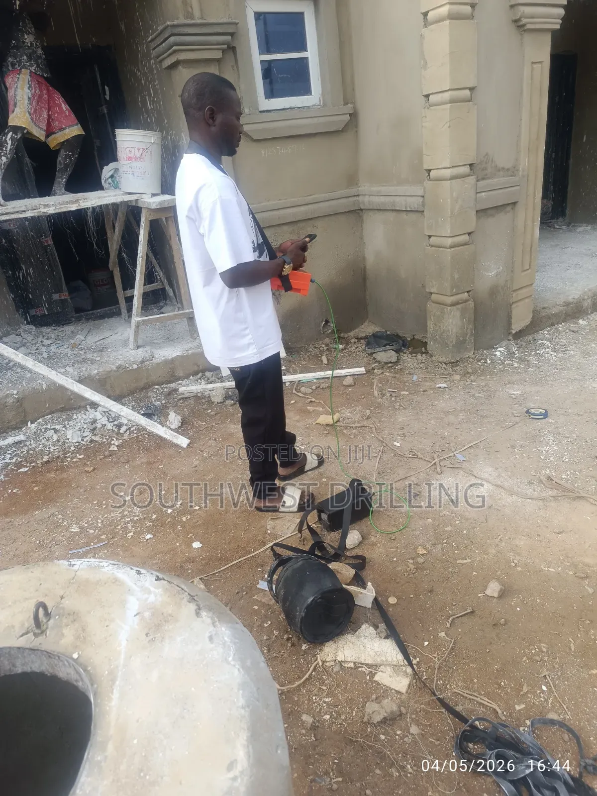 Geo Survey for Borehole Drilling