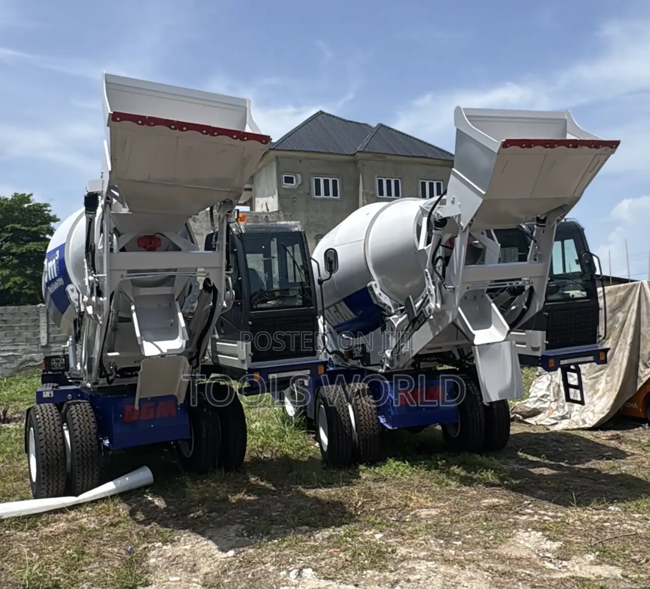 DGM-6000m Mobile Concrete Mixer Truck 6cubic 6000l
