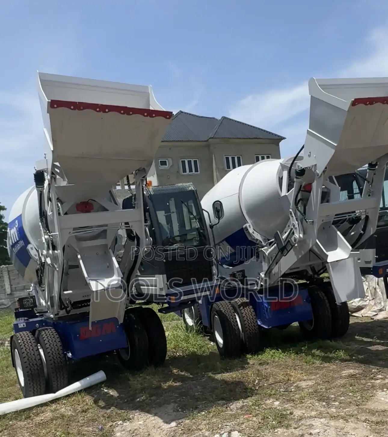 DGM-6000m Mobile Concrete Mixer Truck 6cubic 6000l