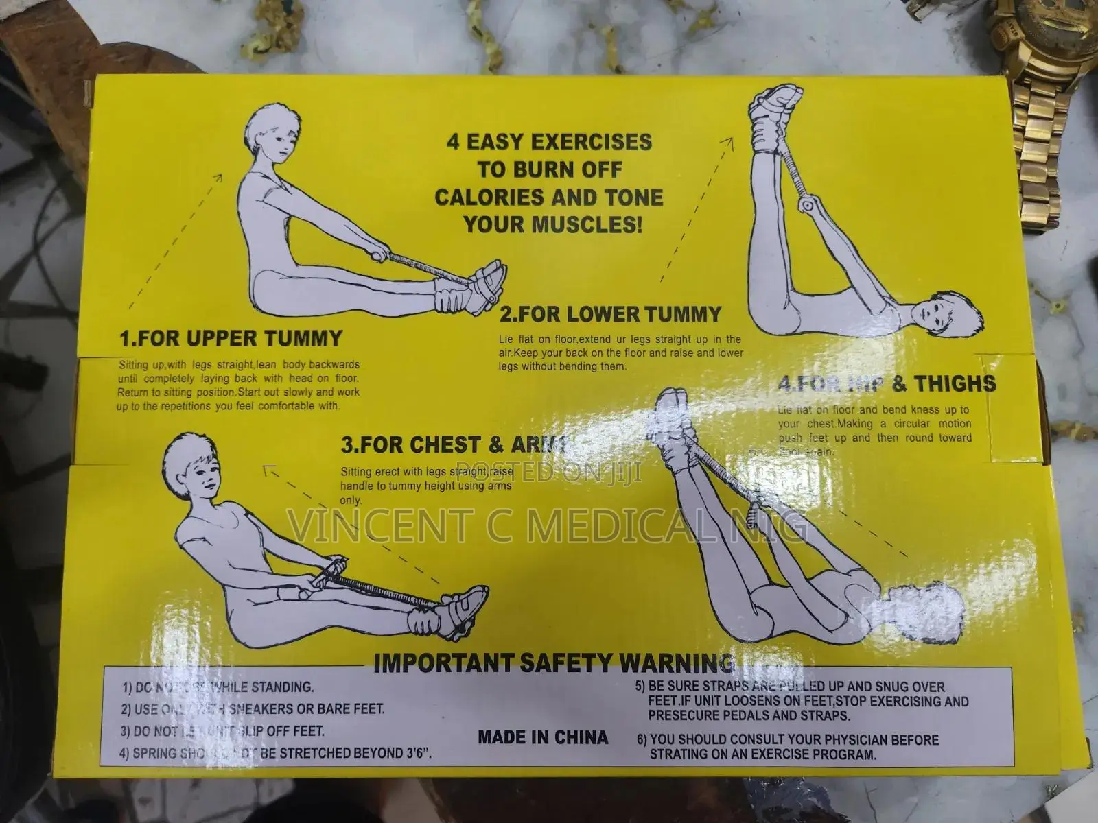 Tummy Trimmer Stomach And Weight Loss Equipment -single Spring