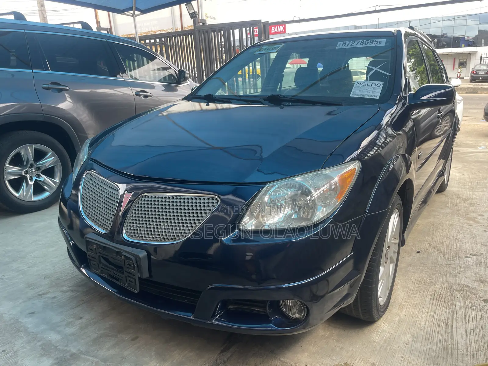 Pontiac Vibe 2008 Blue