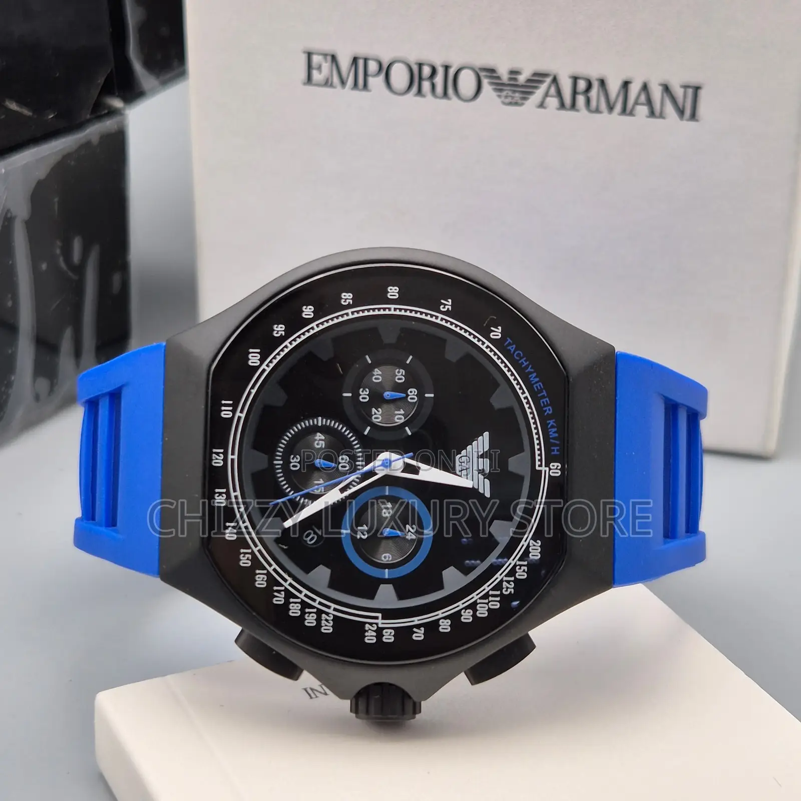 Emporio Armani Quality Luxury Men Automatic Engine Wristwatch