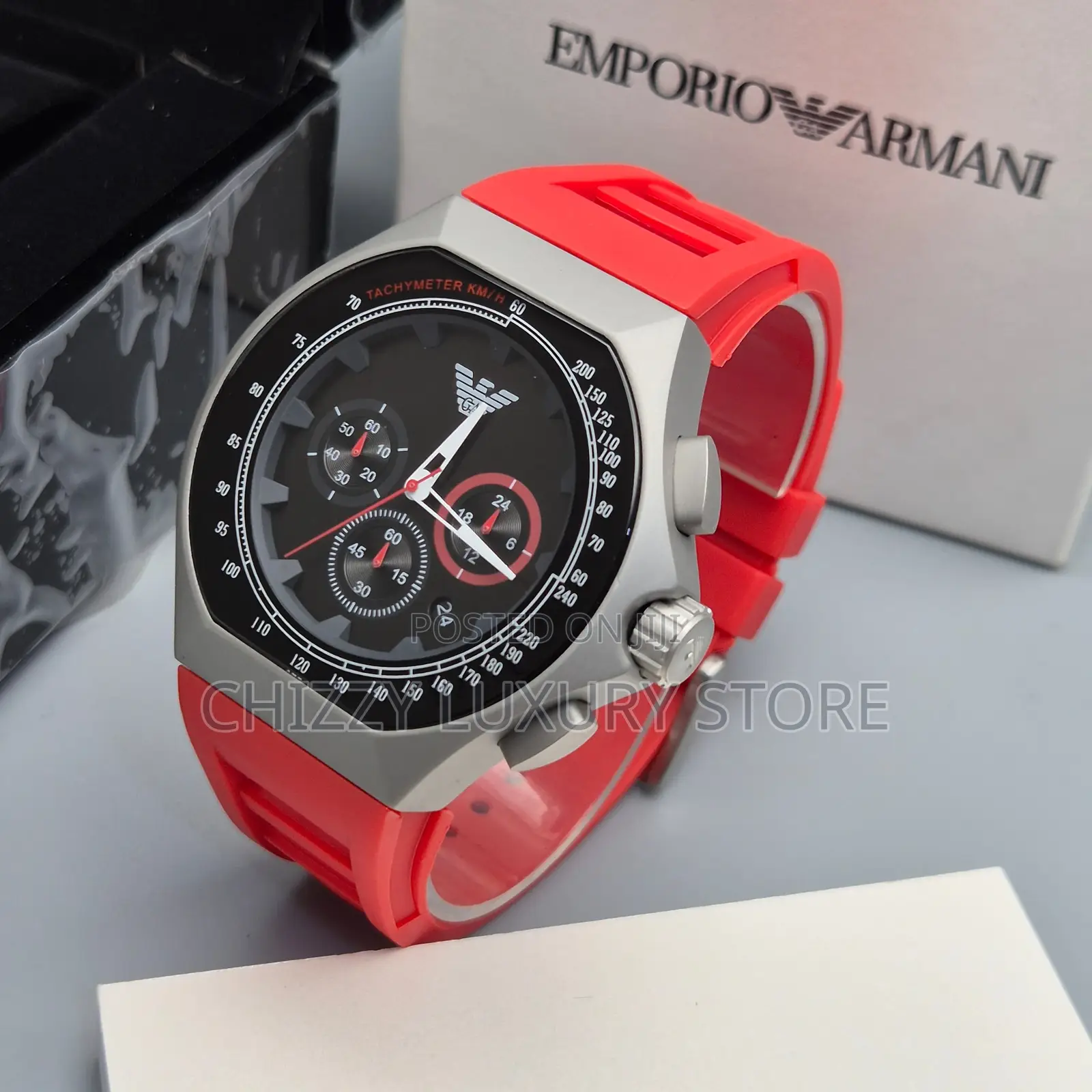 Emporio Armani Quality Luxury Men Automatic Engine Wristwatch