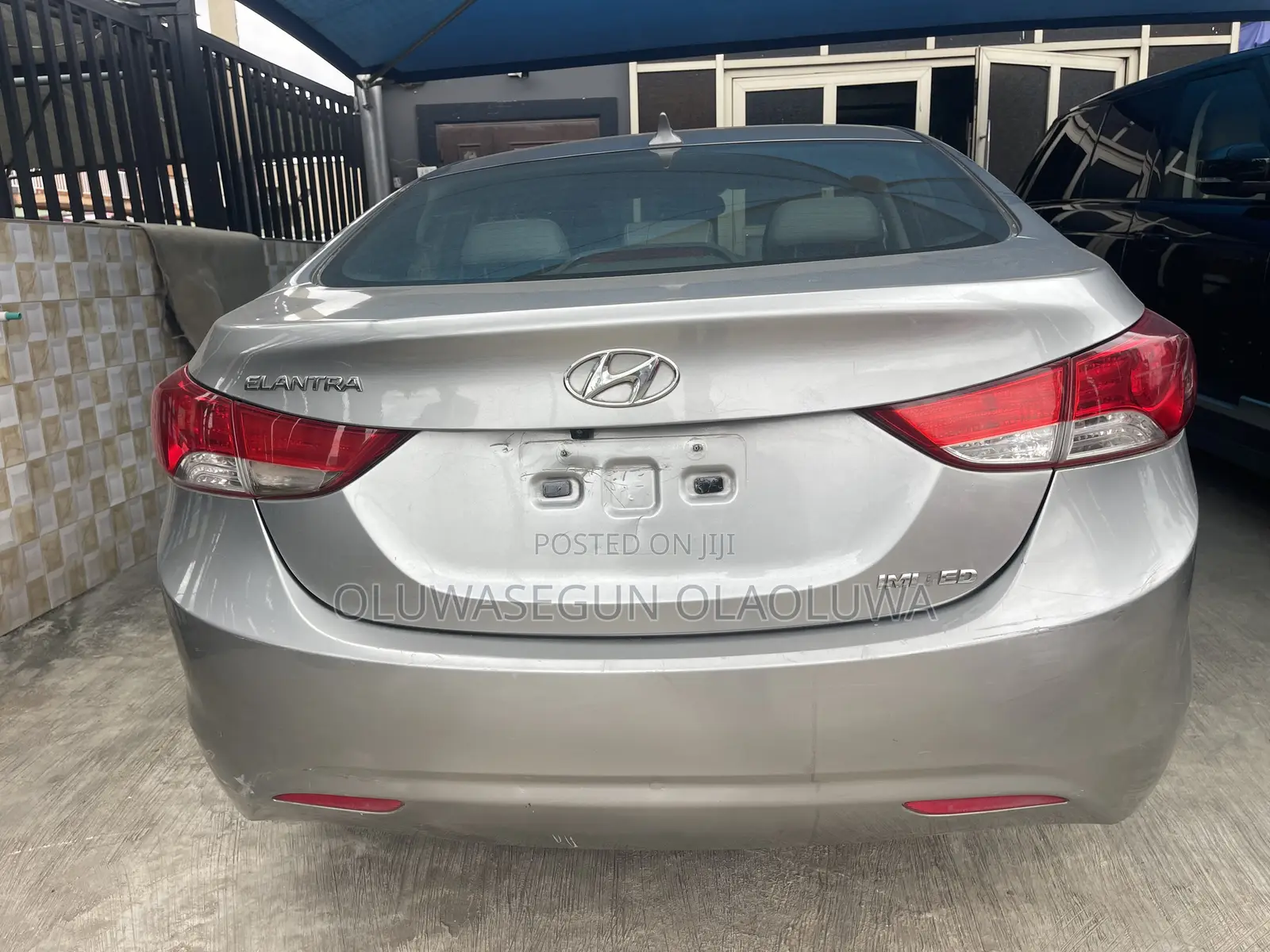 Hyundai Elantra GLS 2011 Silver